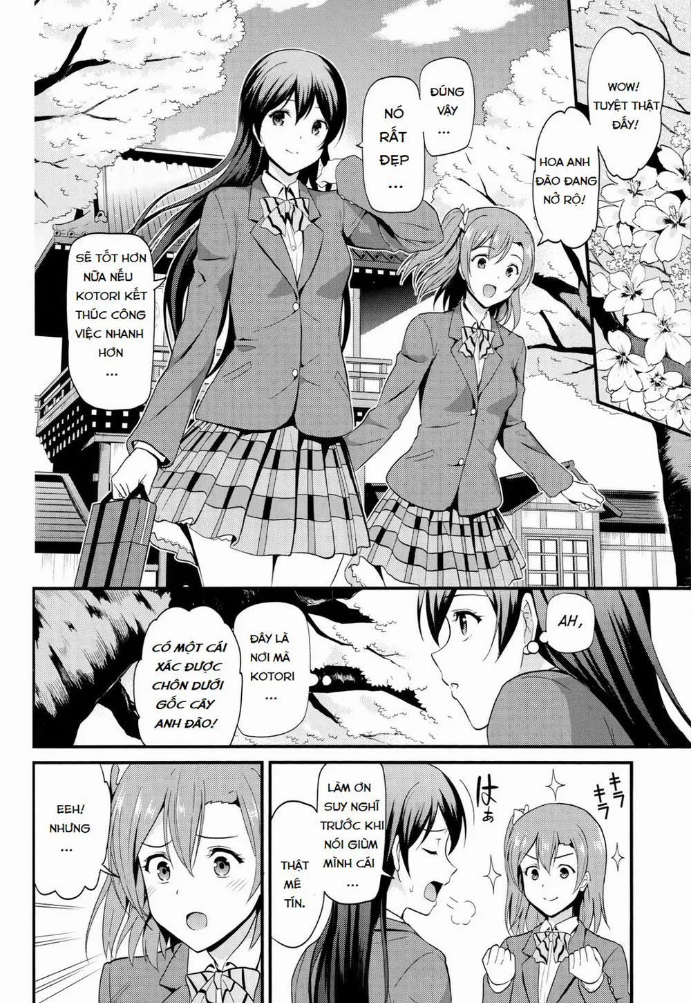 HentaiVN.net - Ảnh 7 - Yumemigusa Nite Haru O Matsu (Love Live!) - Chap 1