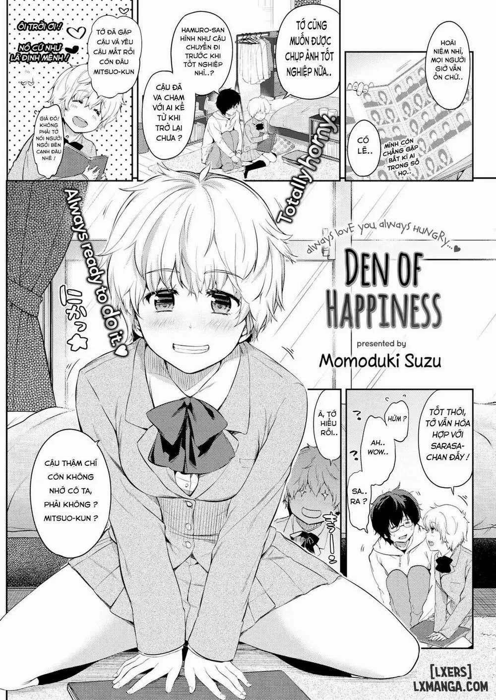 HentaiVN.net - Ảnh 1 - Den of Happiness - Chap 1