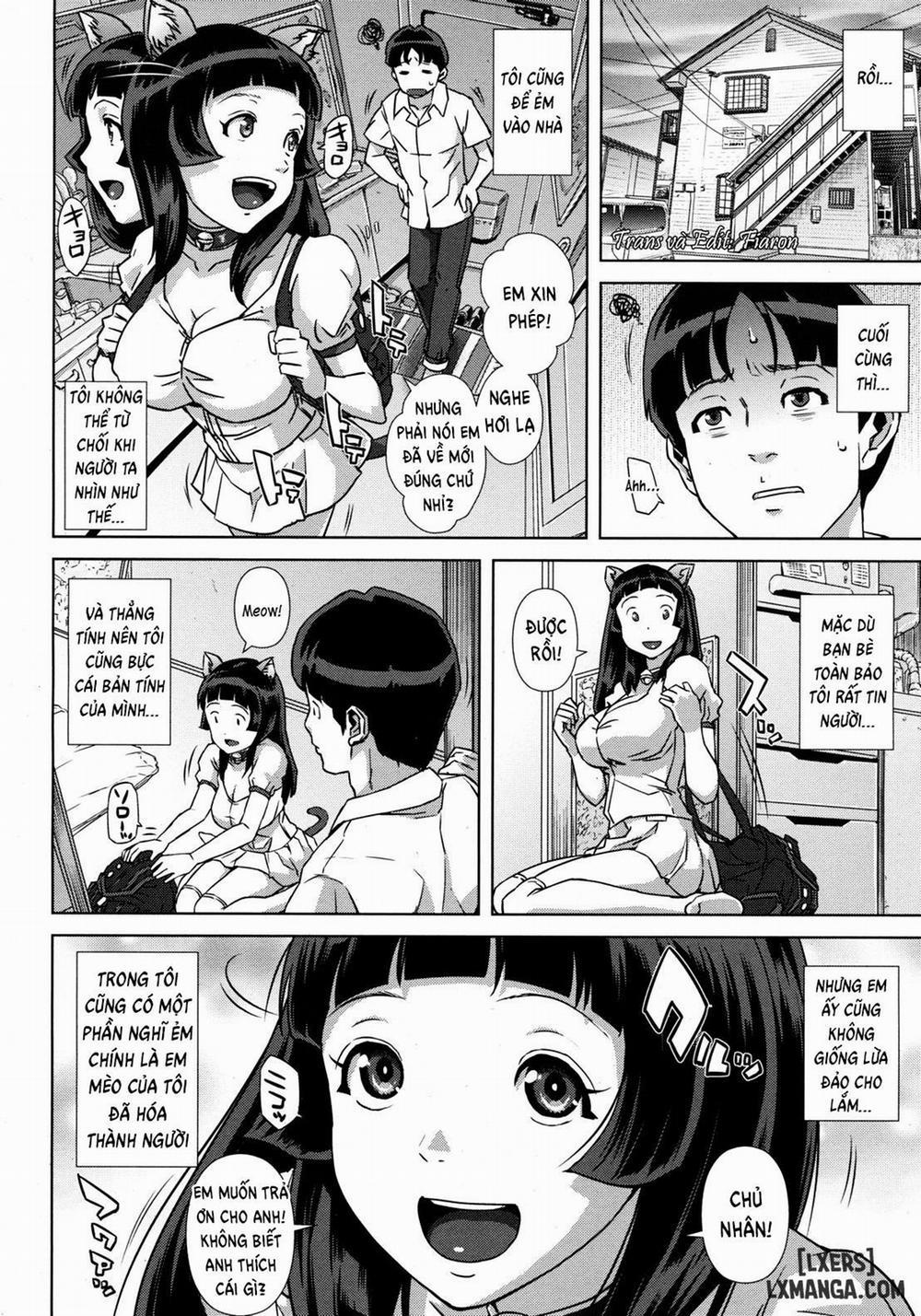 HentaiVN.net - Ảnh 4 - Kitten's Gratitude [Koneko no Ongaeshi] - Chap 1