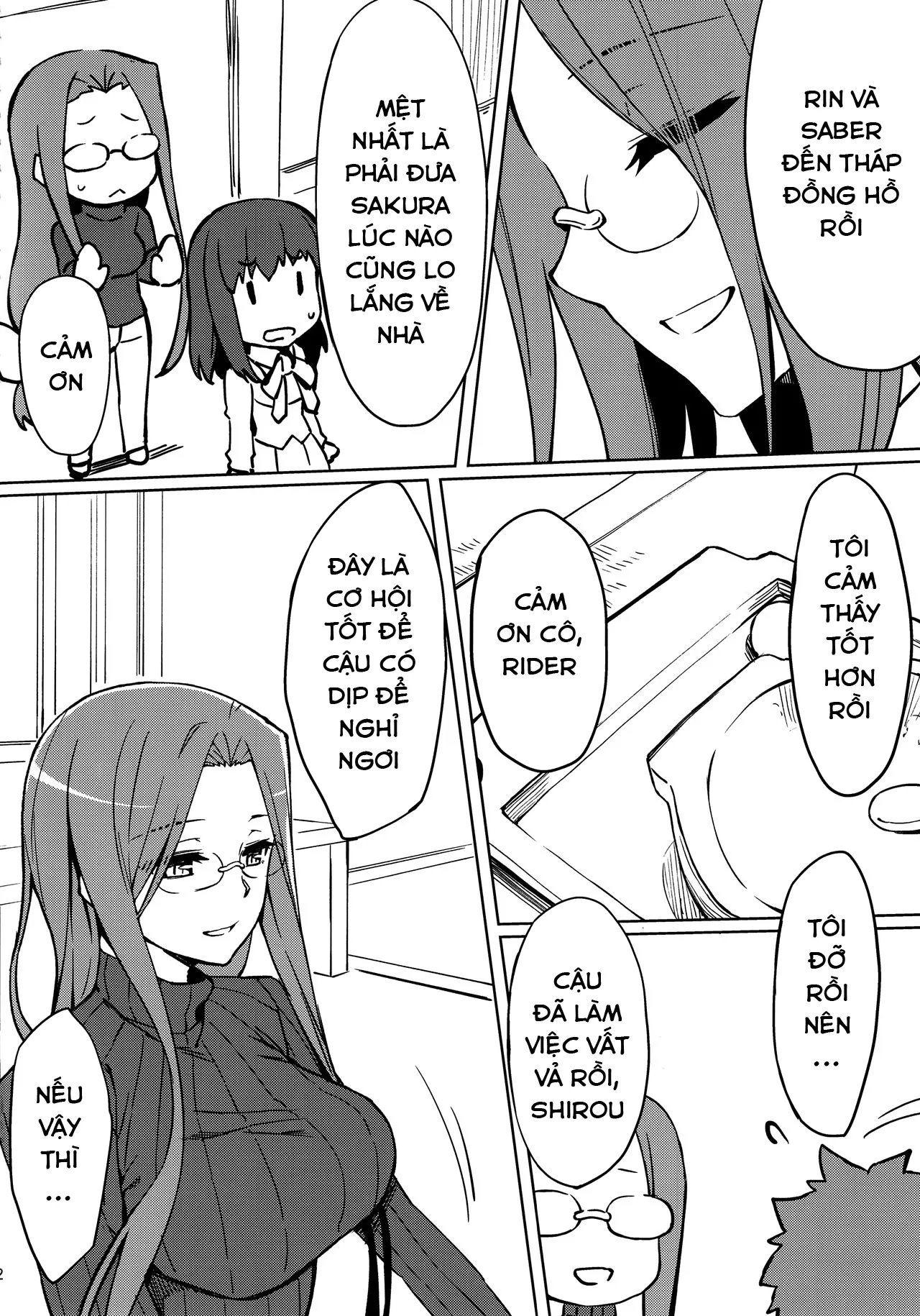 HentaiVN.net - Ảnh 3 - Rider-san no Kanbyou - Chap 1