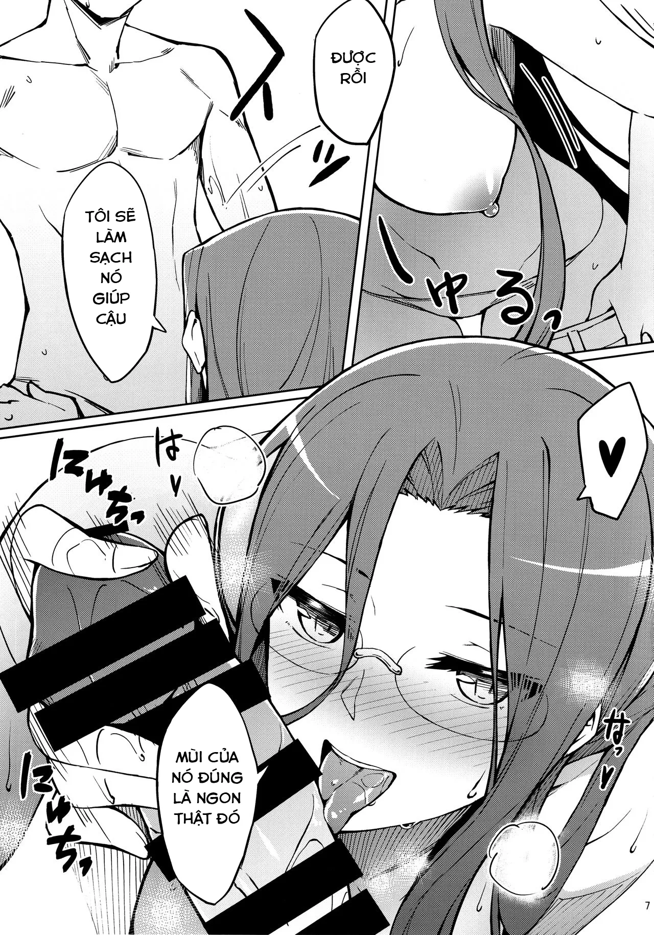 HentaiVN.net - Ảnh 8 - Rider-san no Kanbyou - Chap 1