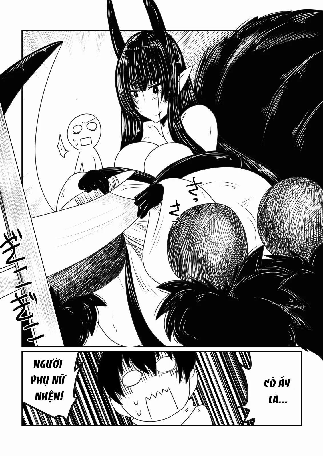 HentaiVN.net - Ảnh 4 - Kumo Onna-san no Ongaeshi. - Chap 1