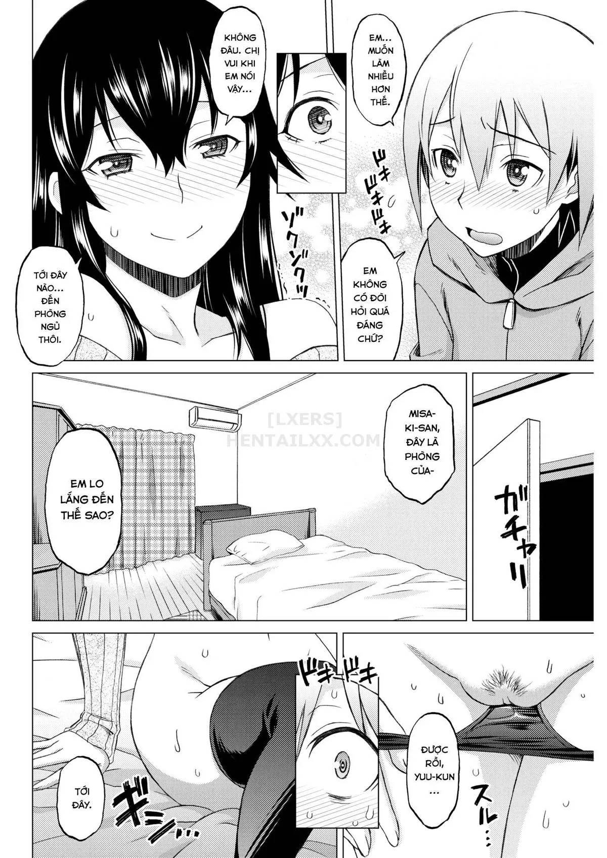 HentaiVN.net - Ảnh 13 - Temptation Sleepover - Chap 1