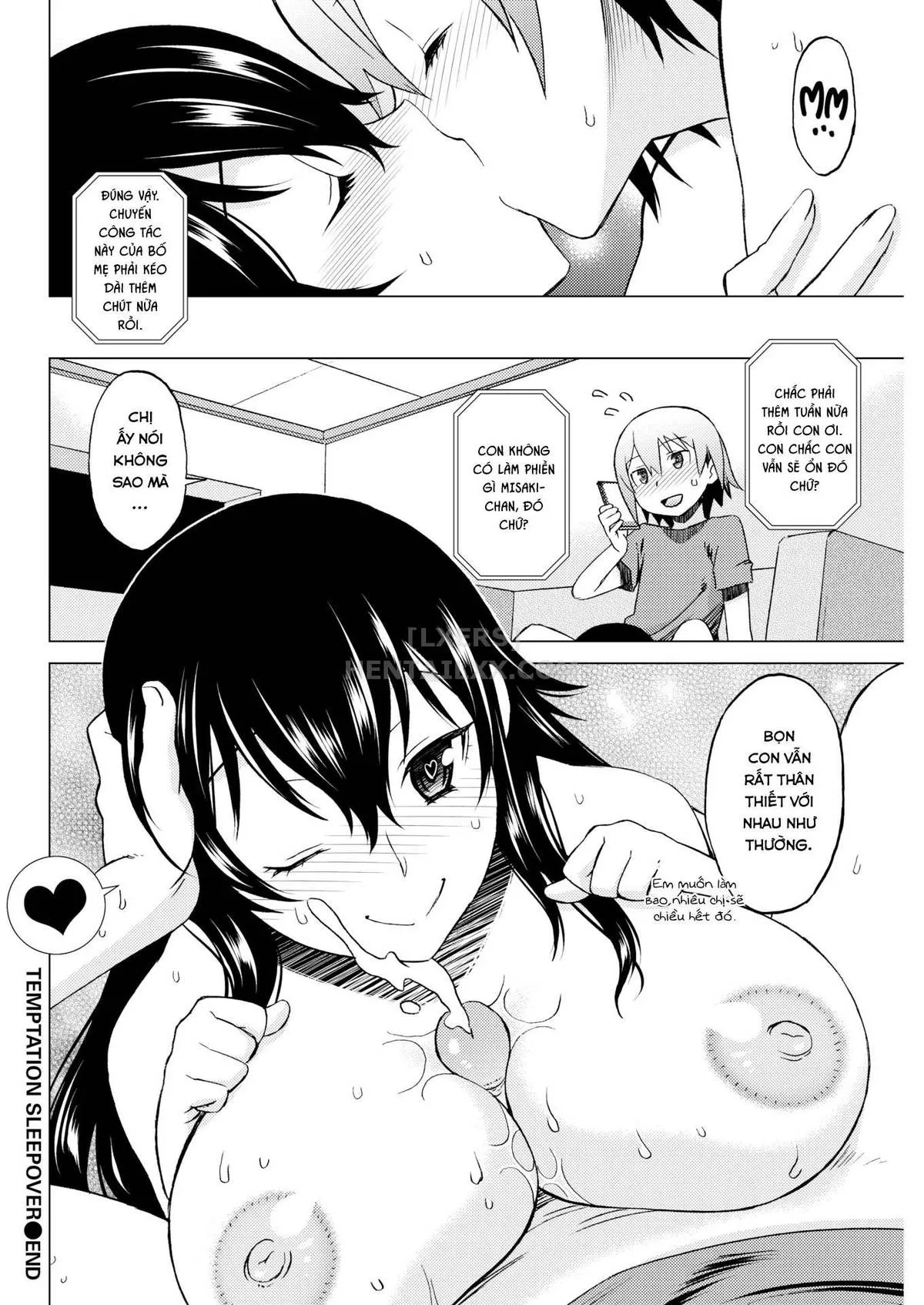 HentaiVN.net - Ảnh 21 - Temptation Sleepover - Chap 1