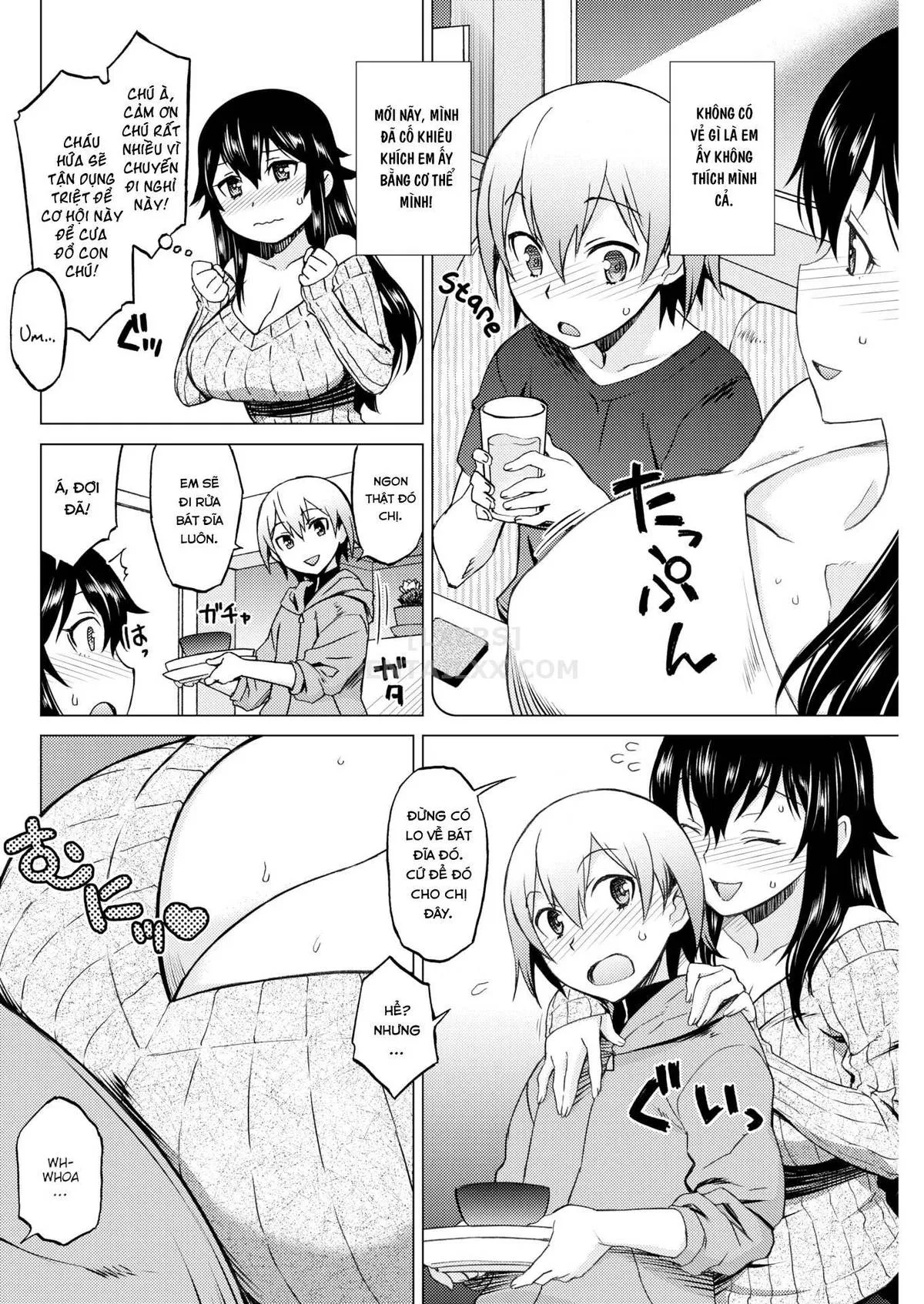 HentaiVN.net - Ảnh 5 - Temptation Sleepover - Chap 1