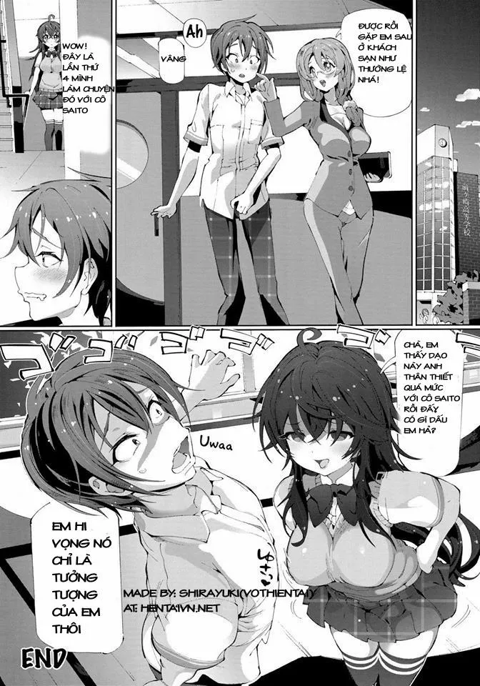HentaiVN.net - Ảnh 17 - Koukou Kyoushi no Ai wa KiraKira (Netoge no Yome wa Onnanoko ja Nai to Omotta?) - Chap 1