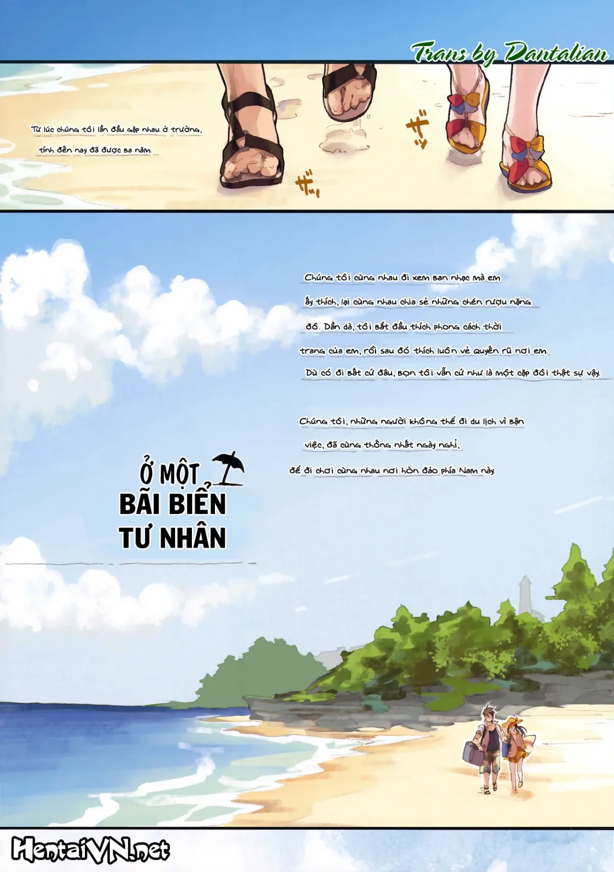 HentaiVN.net - Ảnh 5 - Chơi Đùa Nơi Bãi Biển Tư Nhân [Private Beach Nite] - Chap 1