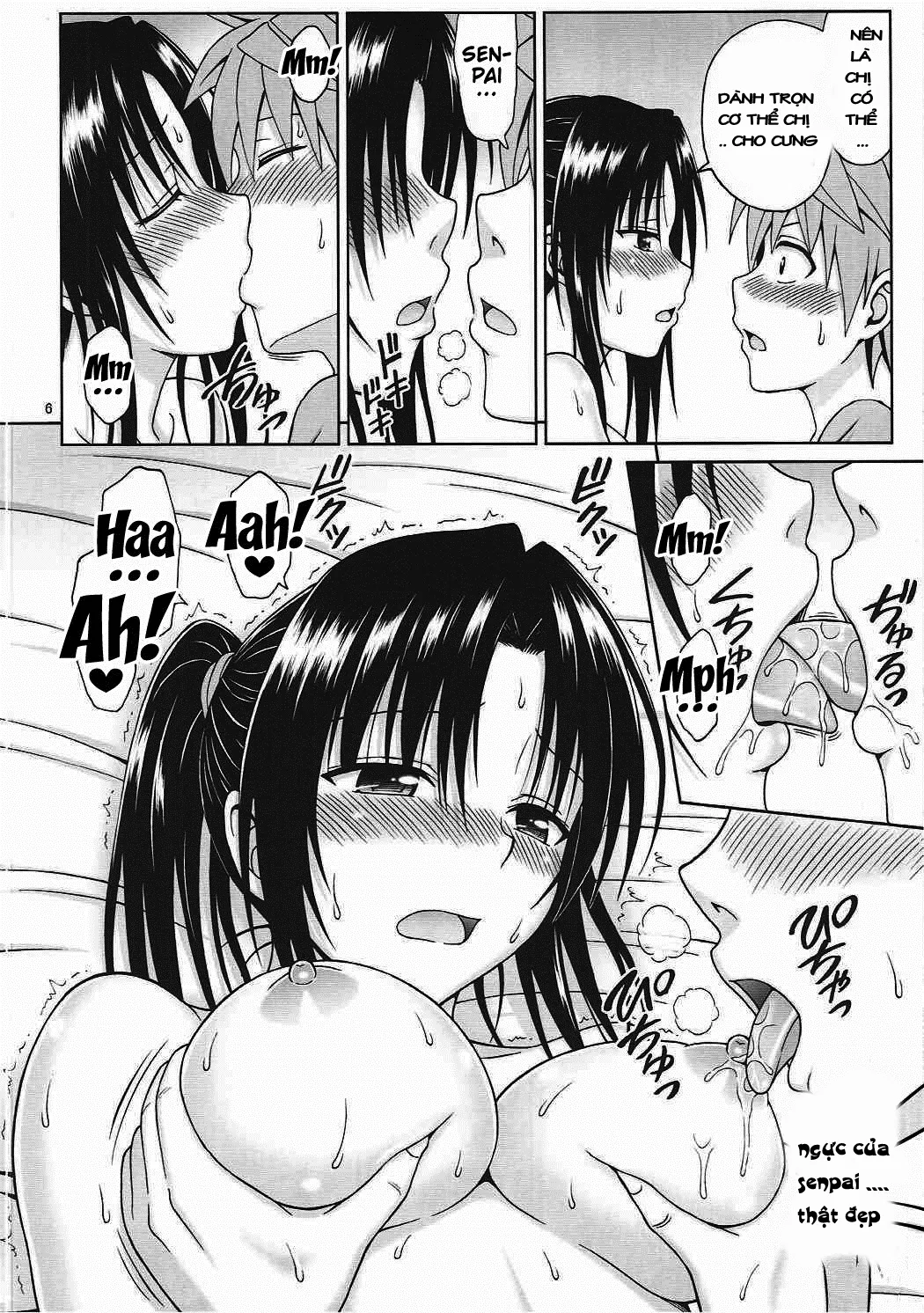 HentaiVN.net - Ảnh 6 - Kujou Senpai no Osasoi wa Kotowarenai! [I Can't Refuse An Invitation From Kujou Senpai] - Chap 1
