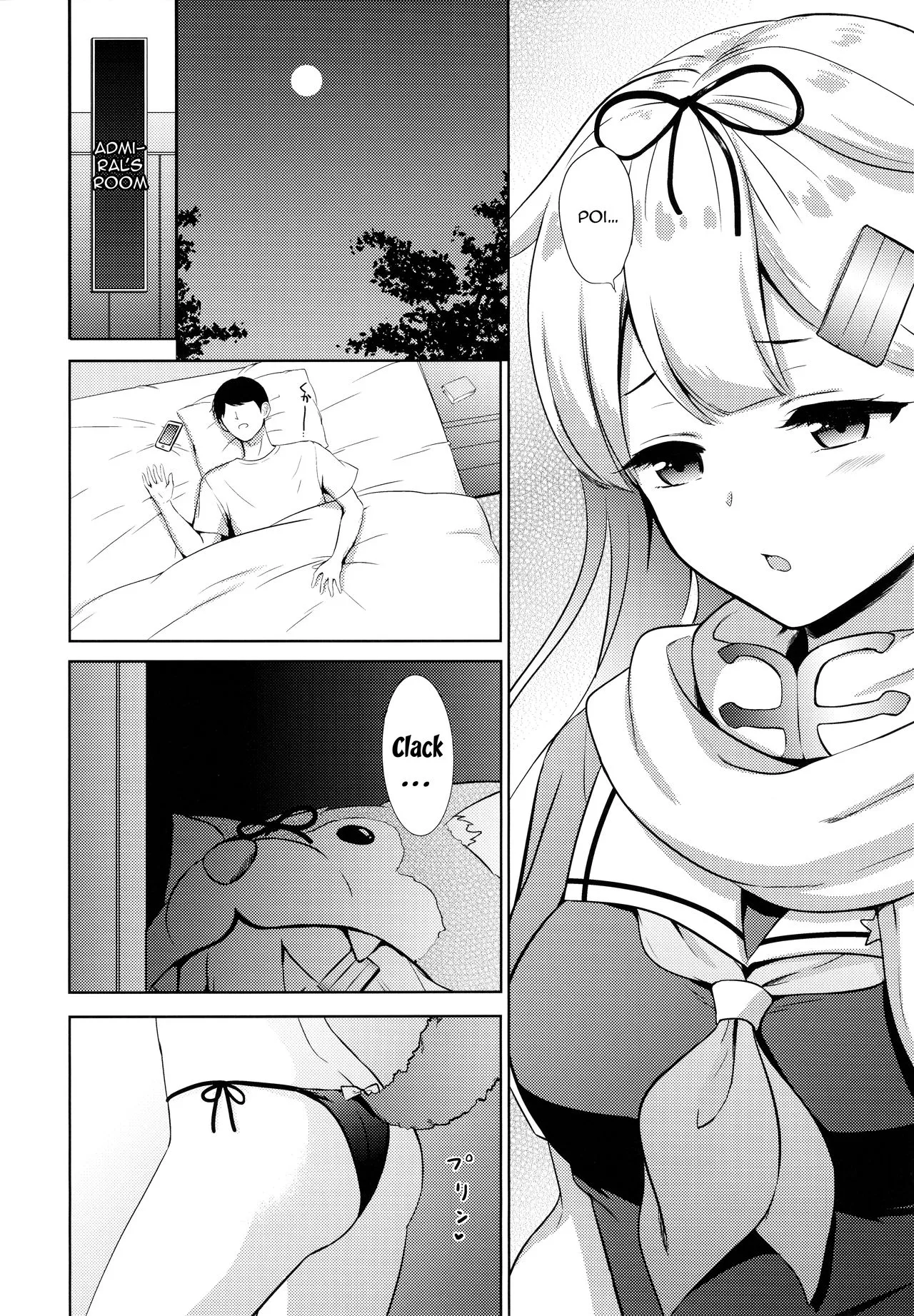 HentaiVN.net - Ảnh 6 - Yuudachi, Yobai Suruppoi (Kantai Collection -KanColle-) [夕立、夜這いするっぽい (艦隊これくしょん -艦これ-)] - Chap 1