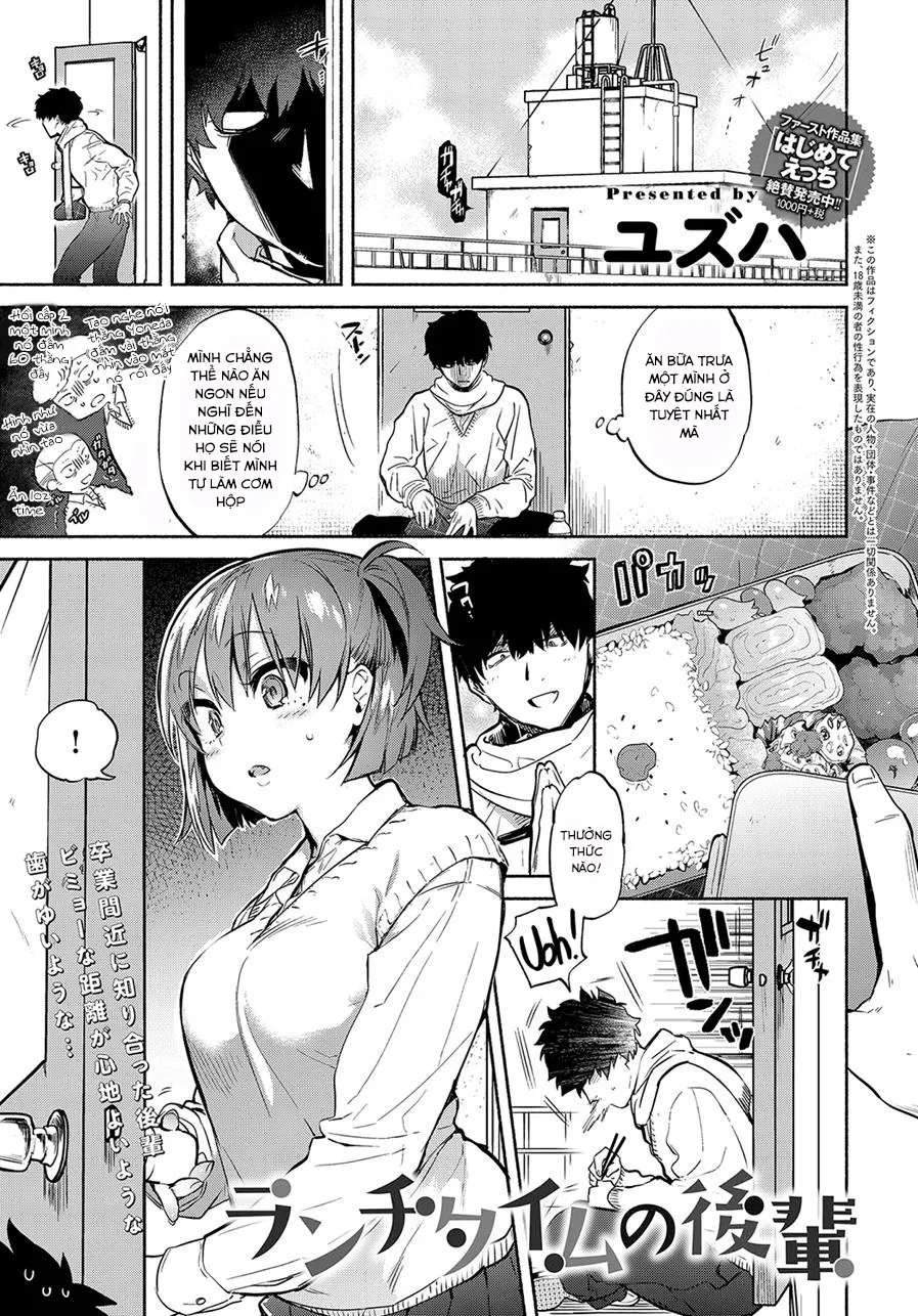 HentaiVN.net - Ảnh 3 - Lunch Time No Kouhai - Chap 1