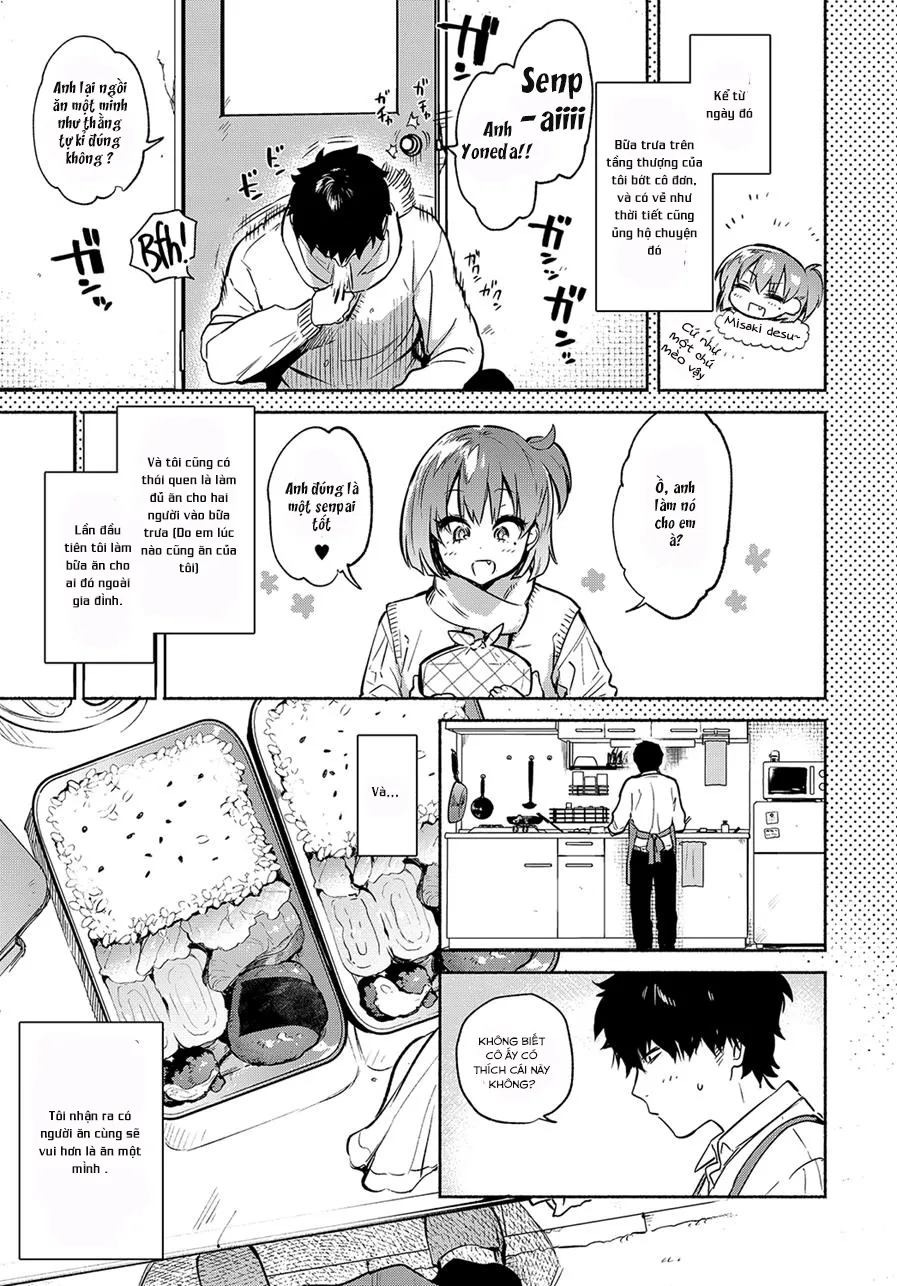 HentaiVN.net - Ảnh 5 - Lunch Time No Kouhai - Chap 1