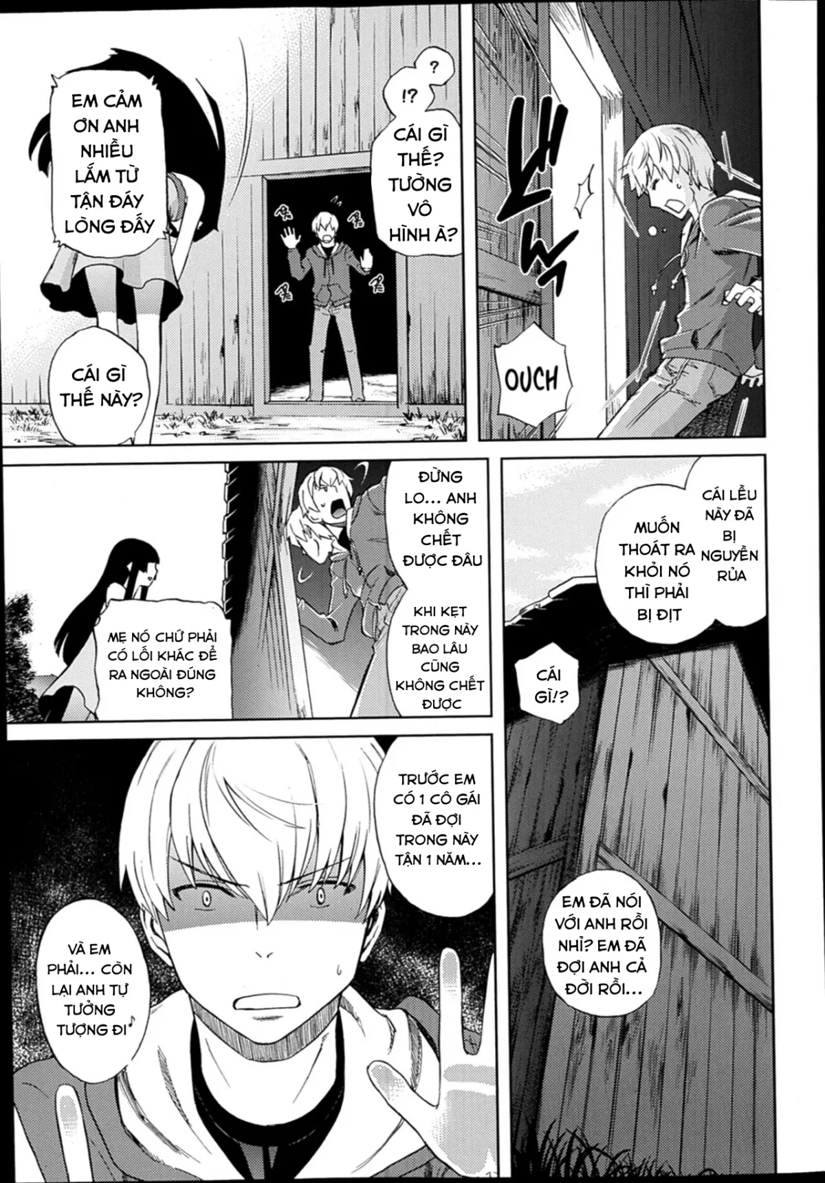 HentaiVN.net - Ảnh 20 - Chuyện ngày mưa [Rain shelter ; Amayadori] - Chap 1