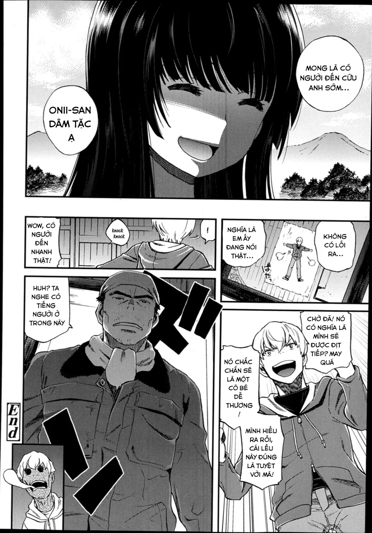 HentaiVN.net - Ảnh 21 - Chuyện ngày mưa [Rain shelter ; Amayadori] - Chap 1