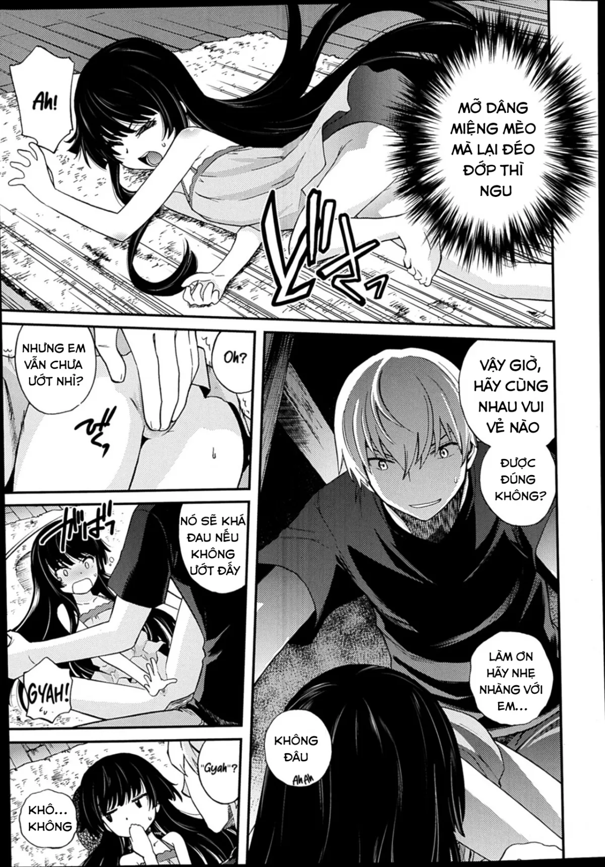 HentaiVN.net - Ảnh 8 - Chuyện ngày mưa [Rain shelter ; Amayadori] - Chap 1