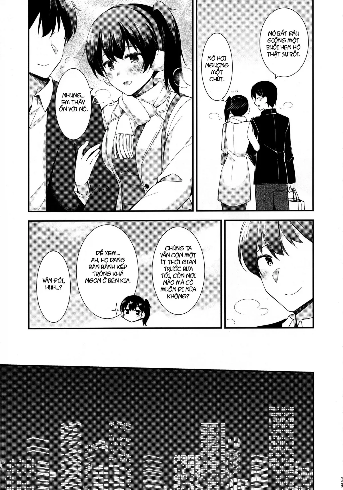 HentaiVN.net - Ảnh 10 - Một ngày hẹn hò qua đêm cùng Kaga [An Overnight Hotel Date With Kaga - 加賀と夜のホテルデート] - Chap 1