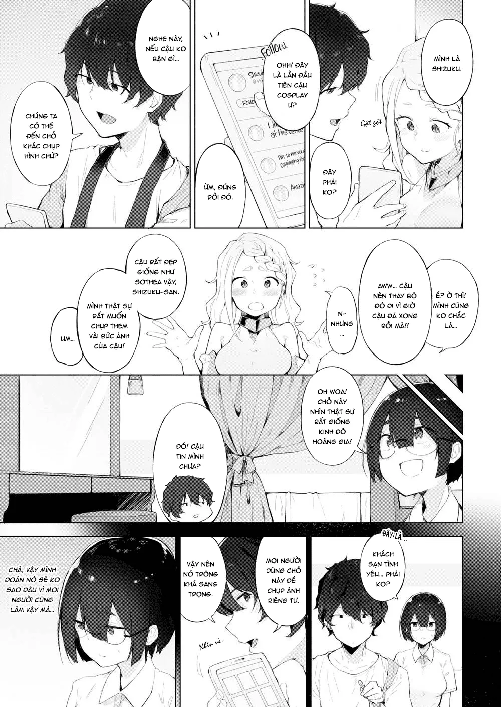HentaiVN.net - Ảnh 4 - A Different Me - Chap 1