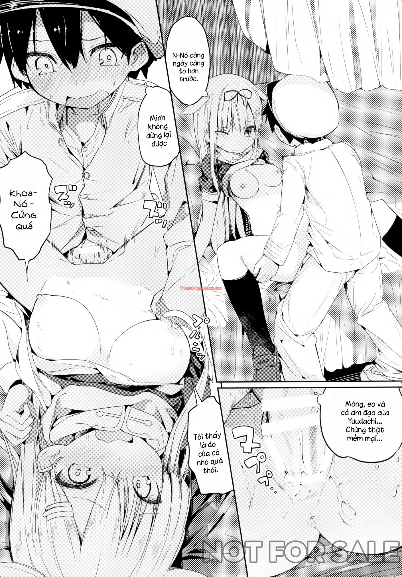 HentaiVN.net - Ảnh 12 - Yuudachi To Teitoku Ga H De Kenka (Kancolle) [夕立と提督がHで喧嘩] - Chap 1