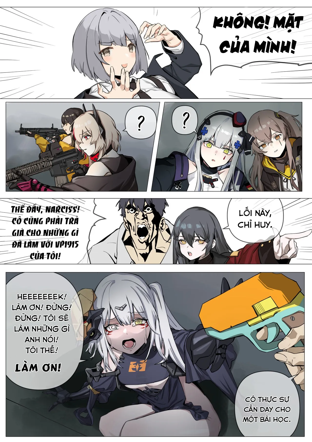HentaiVN.net - Ảnh 5 - Machlian (Girls' Frontline) [마흐리안] - Chap 1