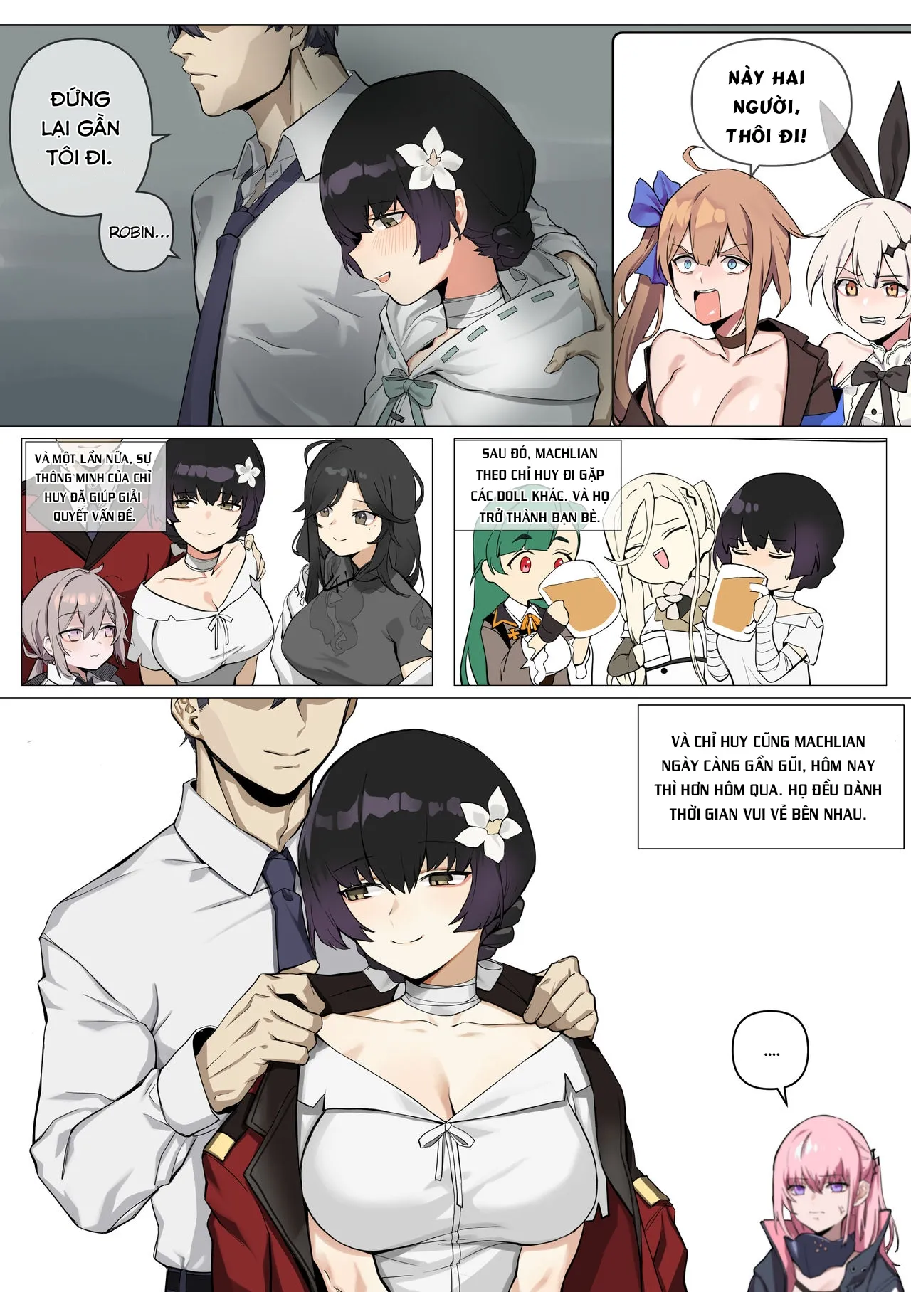 HentaiVN.net - Ảnh 6 - Machlian (Girls' Frontline) [마흐리안] - Chap 1