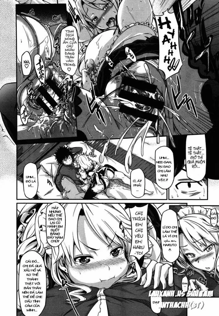 HentaiVN.net - Ảnh 20 - Big Sister Heart and Spring Sky - Chap 1