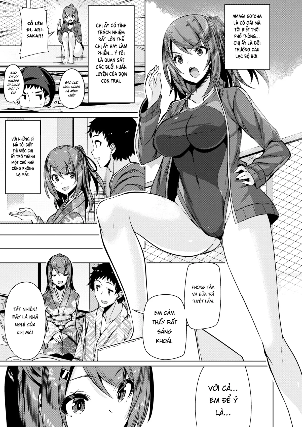 HentaiVN.net - Ảnh 4 - Phượt thủ và Chị chủ nhà nghỉ - Chap 1