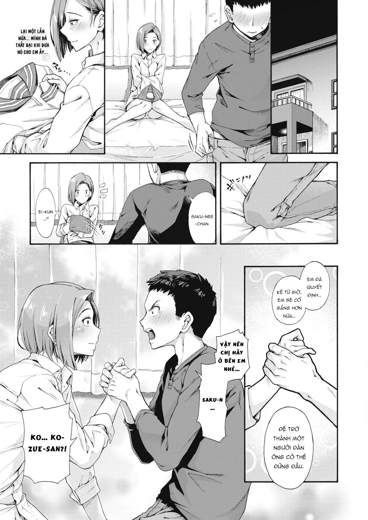 HentaiVN.net - Ảnh 32 - Shishunki no Ritomasu [The Litmus of Adolescence] - Chap 1