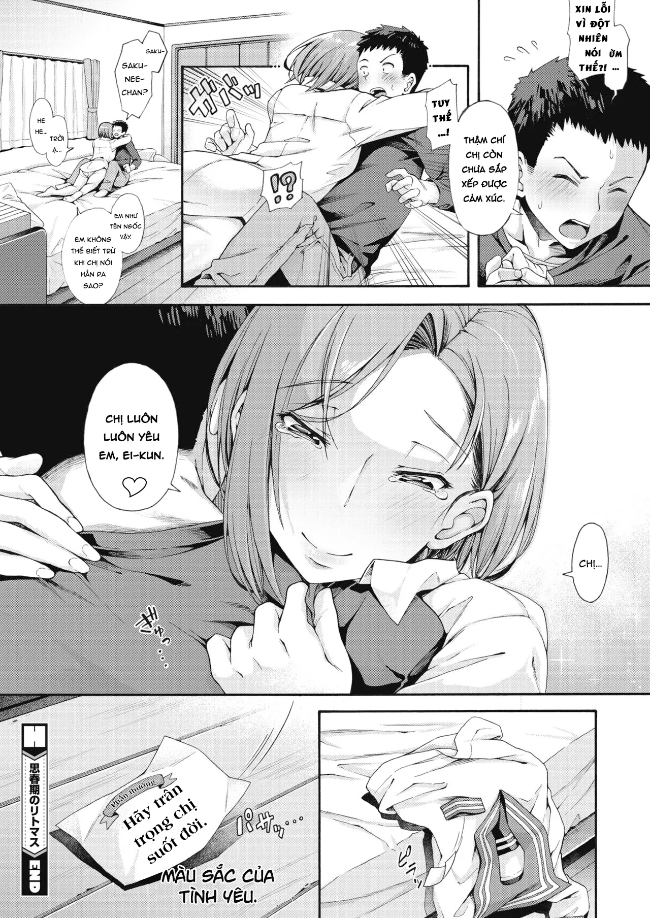 HentaiVN.net - Ảnh 33 - Shishunki no Ritomasu [The Litmus of Adolescence] - Chap 1