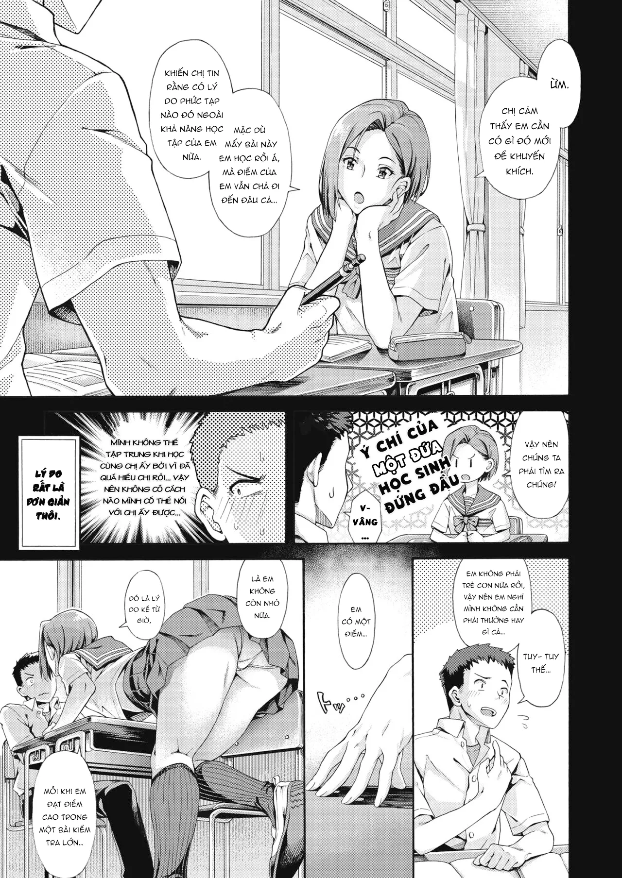 HentaiVN.net - Ảnh 6 - Shishunki no Ritomasu [The Litmus of Adolescence] - Chap 1