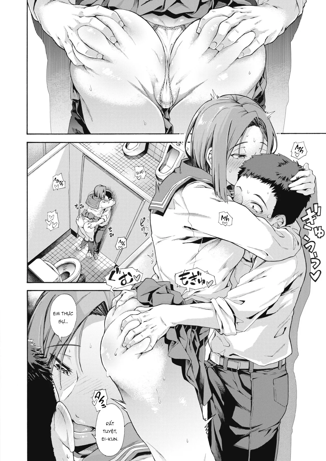 HentaiVN.net - Ảnh 9 - Shishunki no Ritomasu [The Litmus of Adolescence] - Chap 1