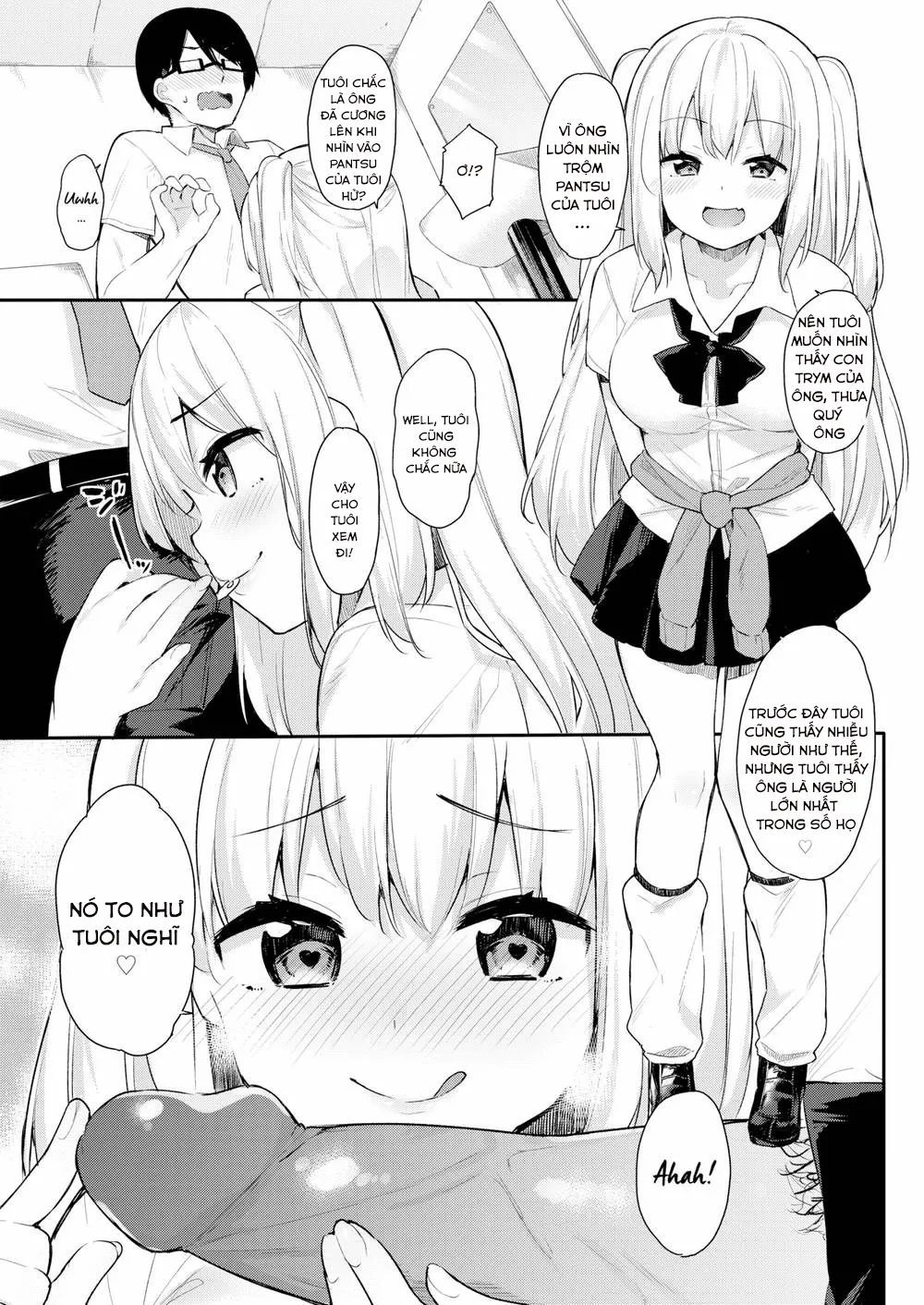 HentaiVN.net - Ảnh 6 - Today’s Panty Fortune - Chap 1
