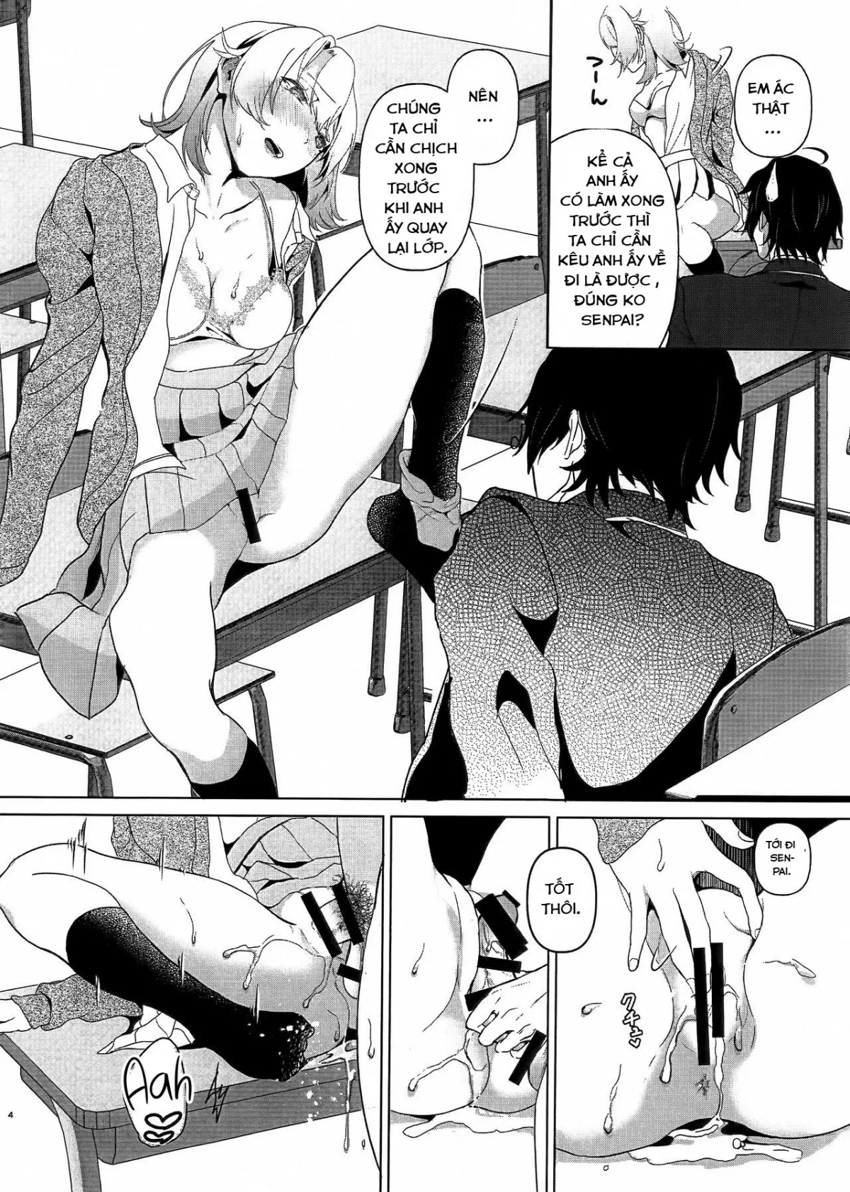HentaiVN.net - Ảnh 5 - Trốn chịch [Houkago Oisogibin.] - Chap 1