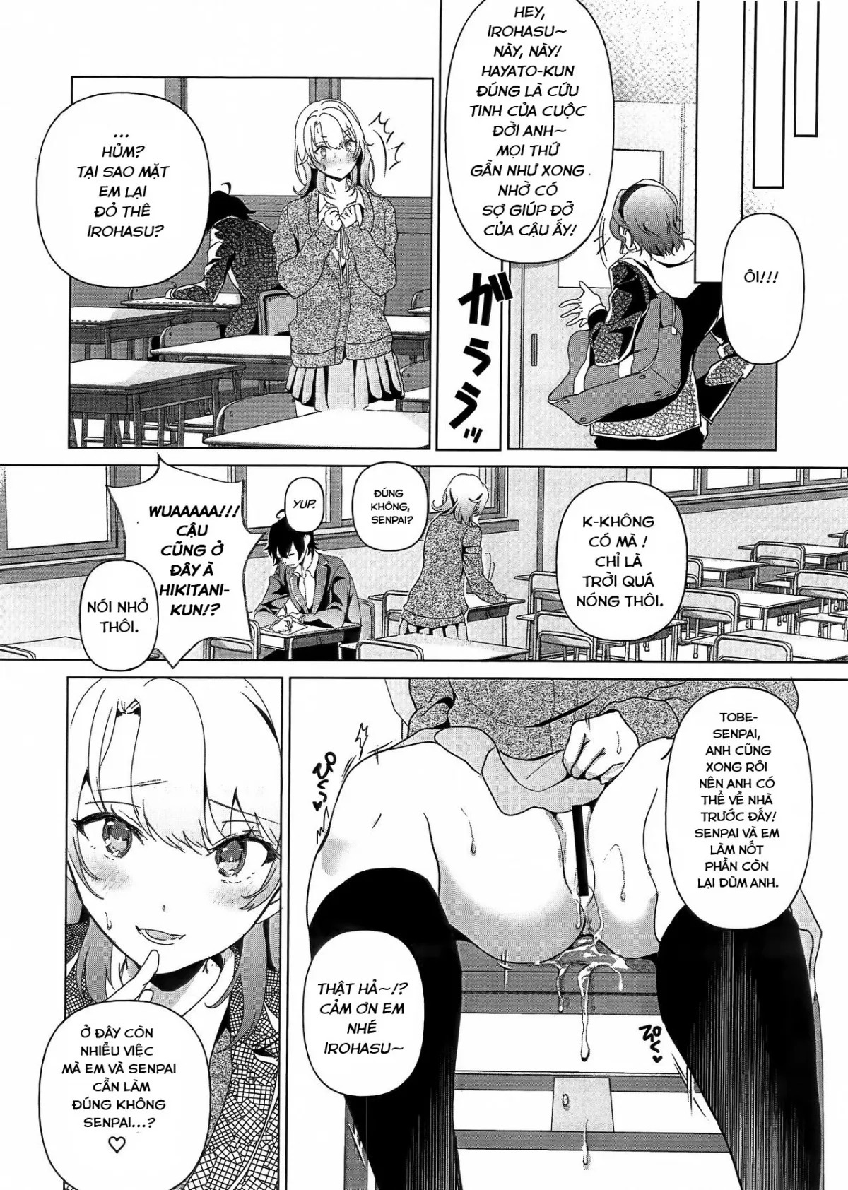 HentaiVN.net - Ảnh 9 - Trốn chịch [Houkago Oisogibin.] - Chap 1
