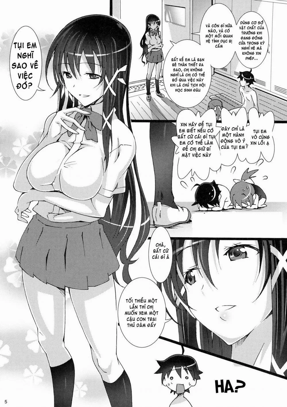 HentaiVN.net - Ảnh 7 - Tenshi no Inu Mani 2 (Sora No Otoshimono) - Chap 1