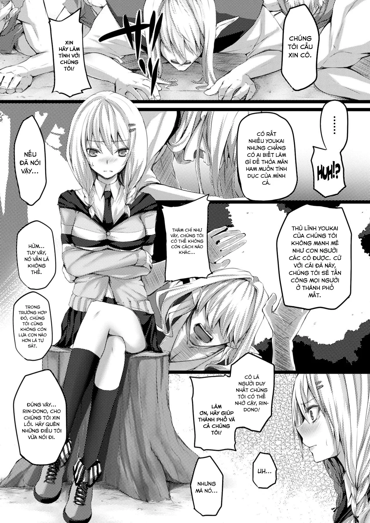 HentaiVN.net - Ảnh 4 - Consultation Office For Youkai - Chap 1
