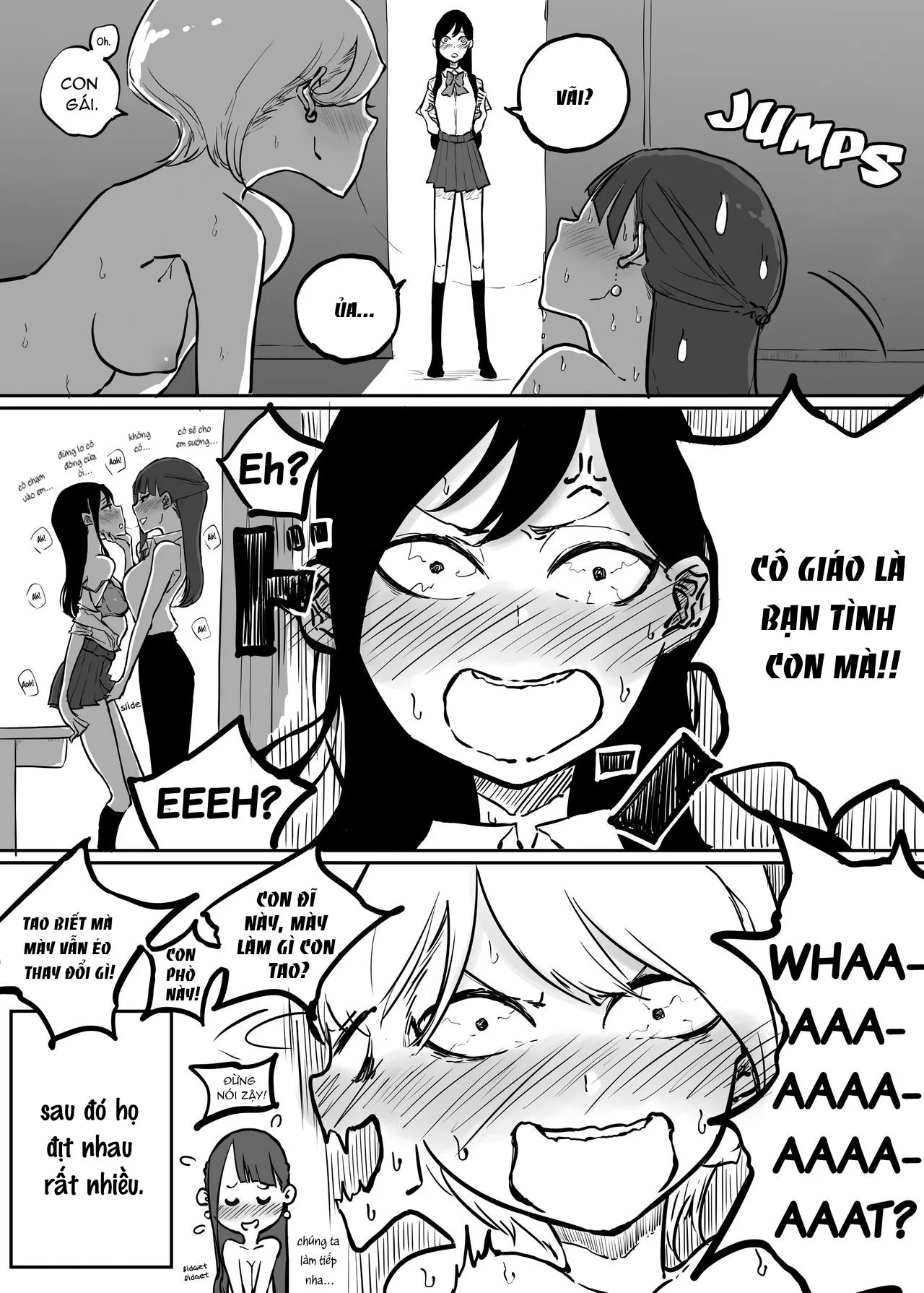 HentaiVN.net - Ảnh 4 - Tôi đến nhà và phát hiện ra mẹ học sinh là bạn tình của tôi! [I Went For a Home Visit and Found Out My Student's Mother Is My Sex Friend From My School Days] - Chap 1