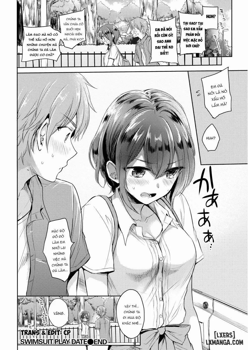 HentaiVN.net - Ảnh 20 - Swimsuit Play Date - Chap 1