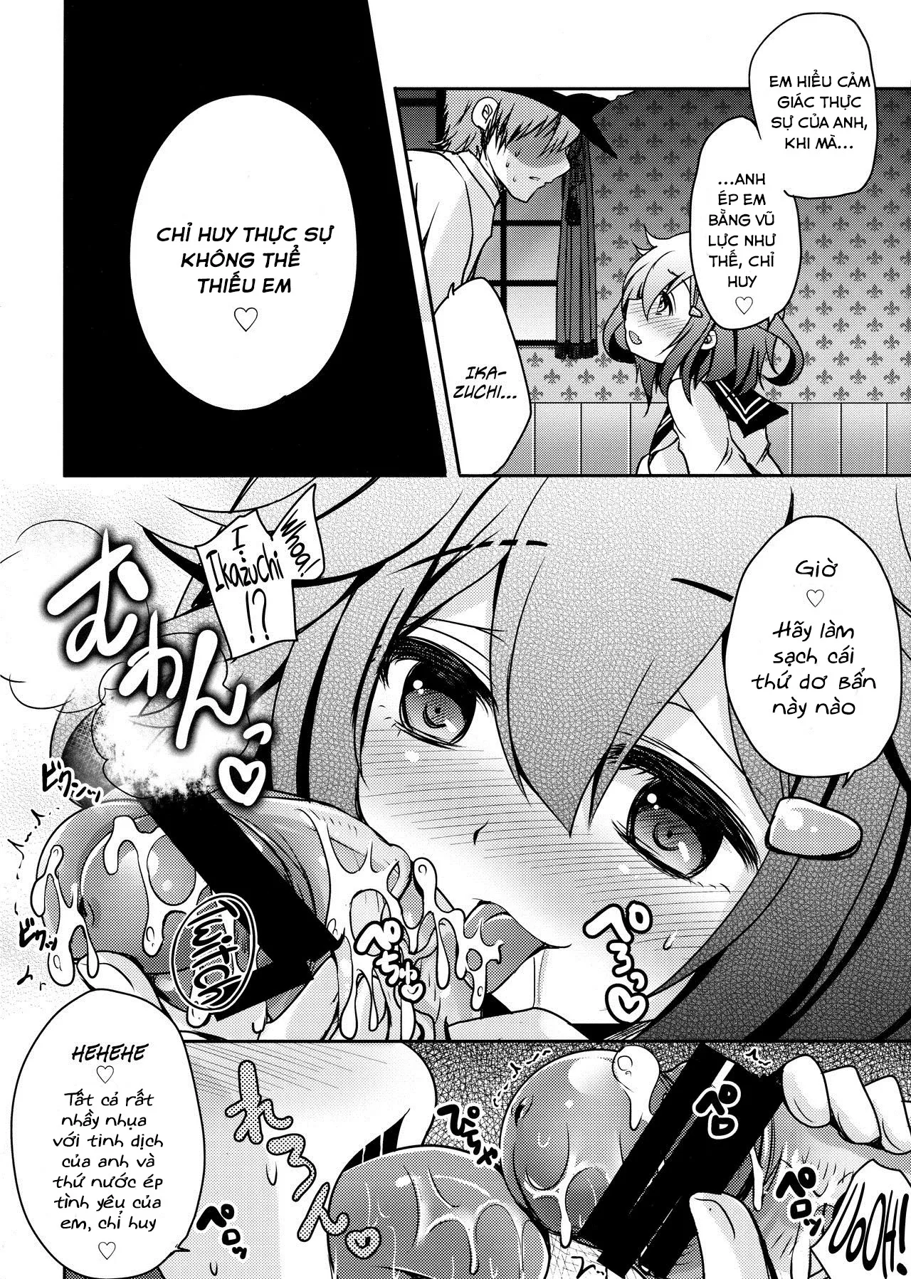 HentaiVN.net - Ảnh 14 - Kyouizon toiu Na no Ai no Katachi (Kantai Collection -KanColle-) - Chap 1