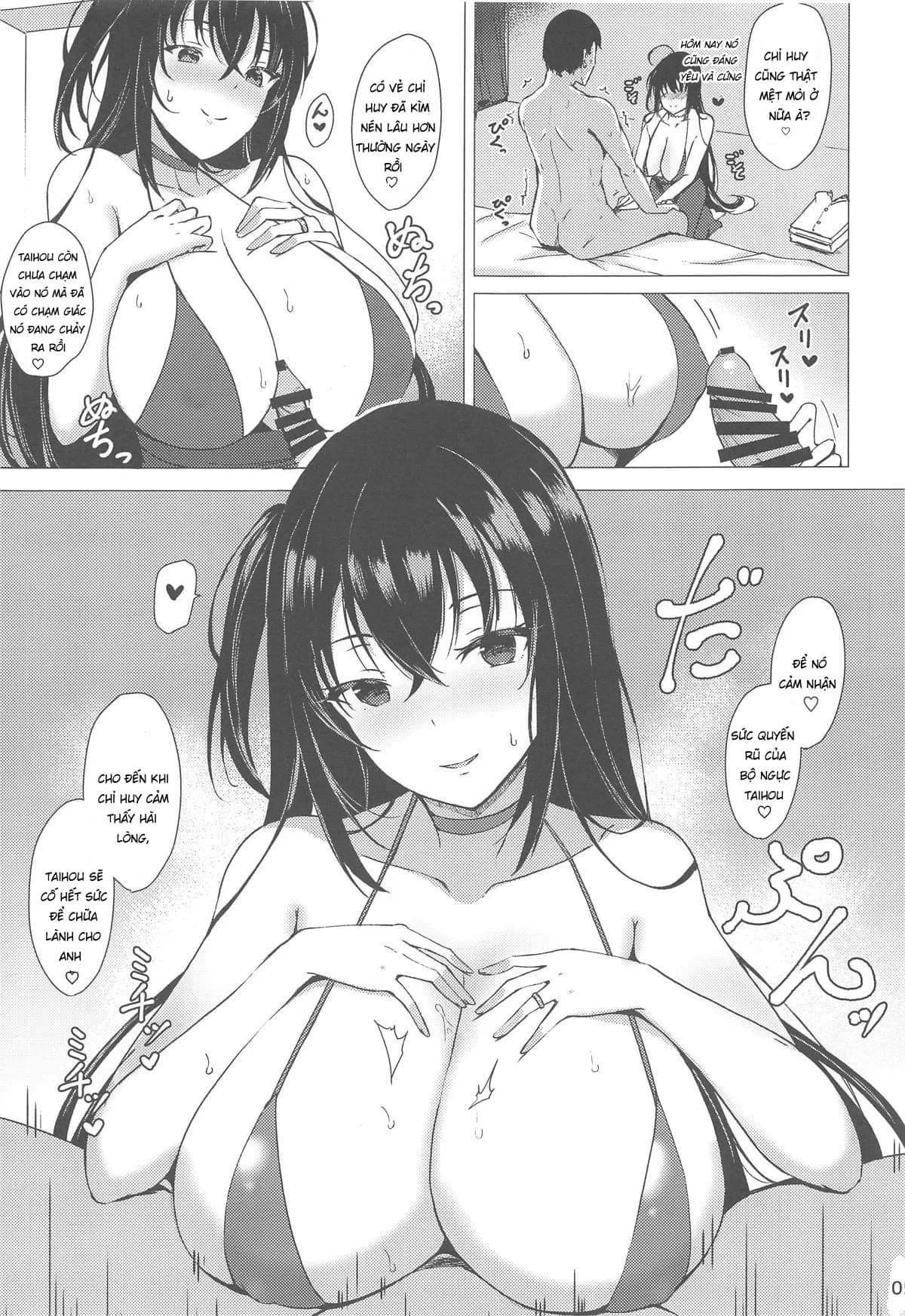 HentaiVN.net - Ảnh 5 - Taihou no Dakigokochi ( Azur Lane ) [大鳳のだきごこち (アズールレーン)] - Chap 1