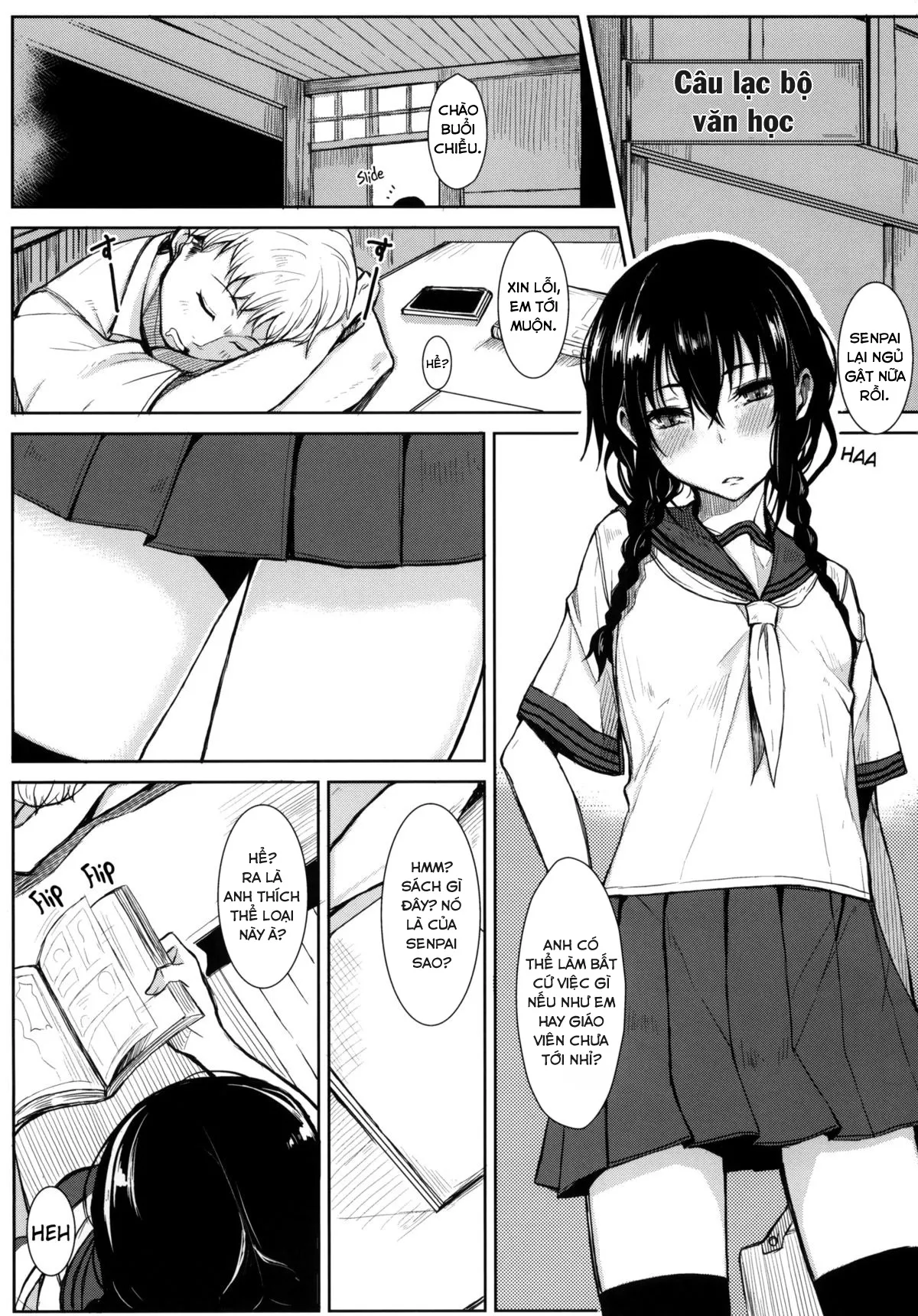 HentaiVN.net - Ảnh 3 - Kouhai-chan ni Eroi Koto sareru Hon - Chap 1