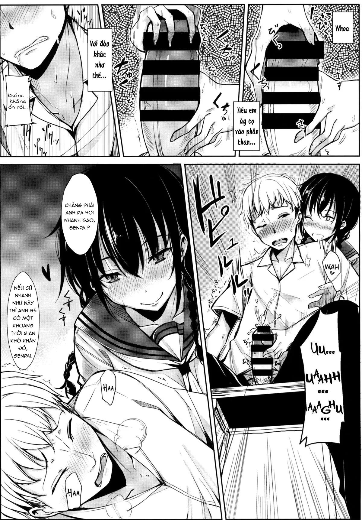 HentaiVN.net - Ảnh 6 - Kouhai-chan ni Eroi Koto sareru Hon - Chap 1