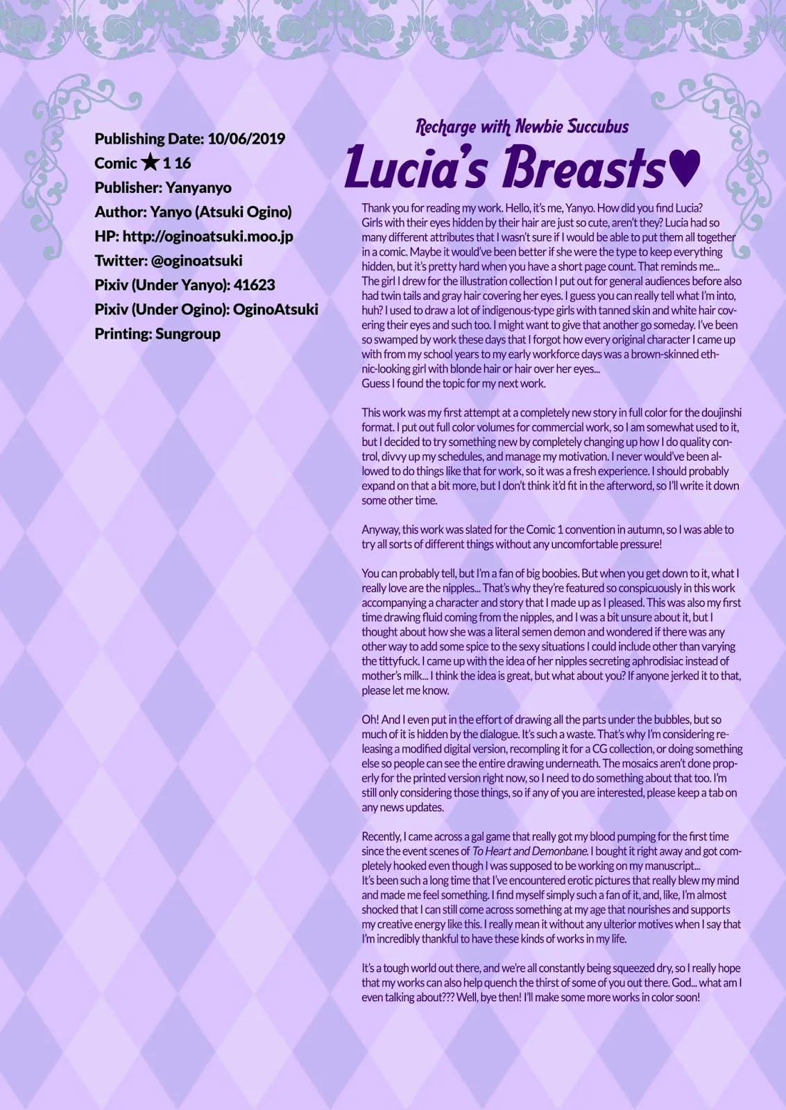 HentaiVN.net - Ảnh 21 - Recharge with Newbie Succubus Lucia's Breasts - Chap 1