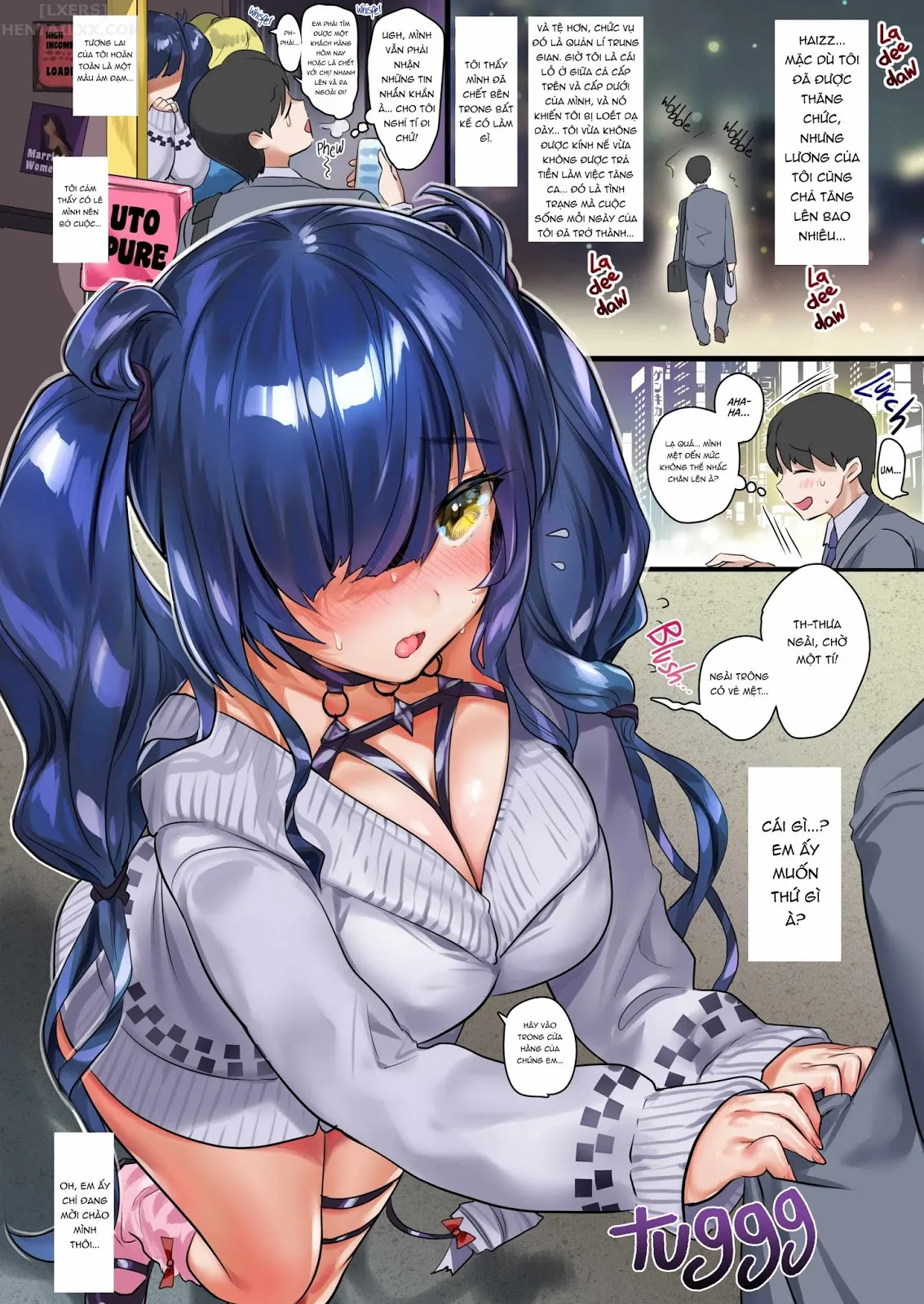 HentaiVN.net - Ảnh 5 - Recharge with Newbie Succubus Lucia's Breasts - Chap 1