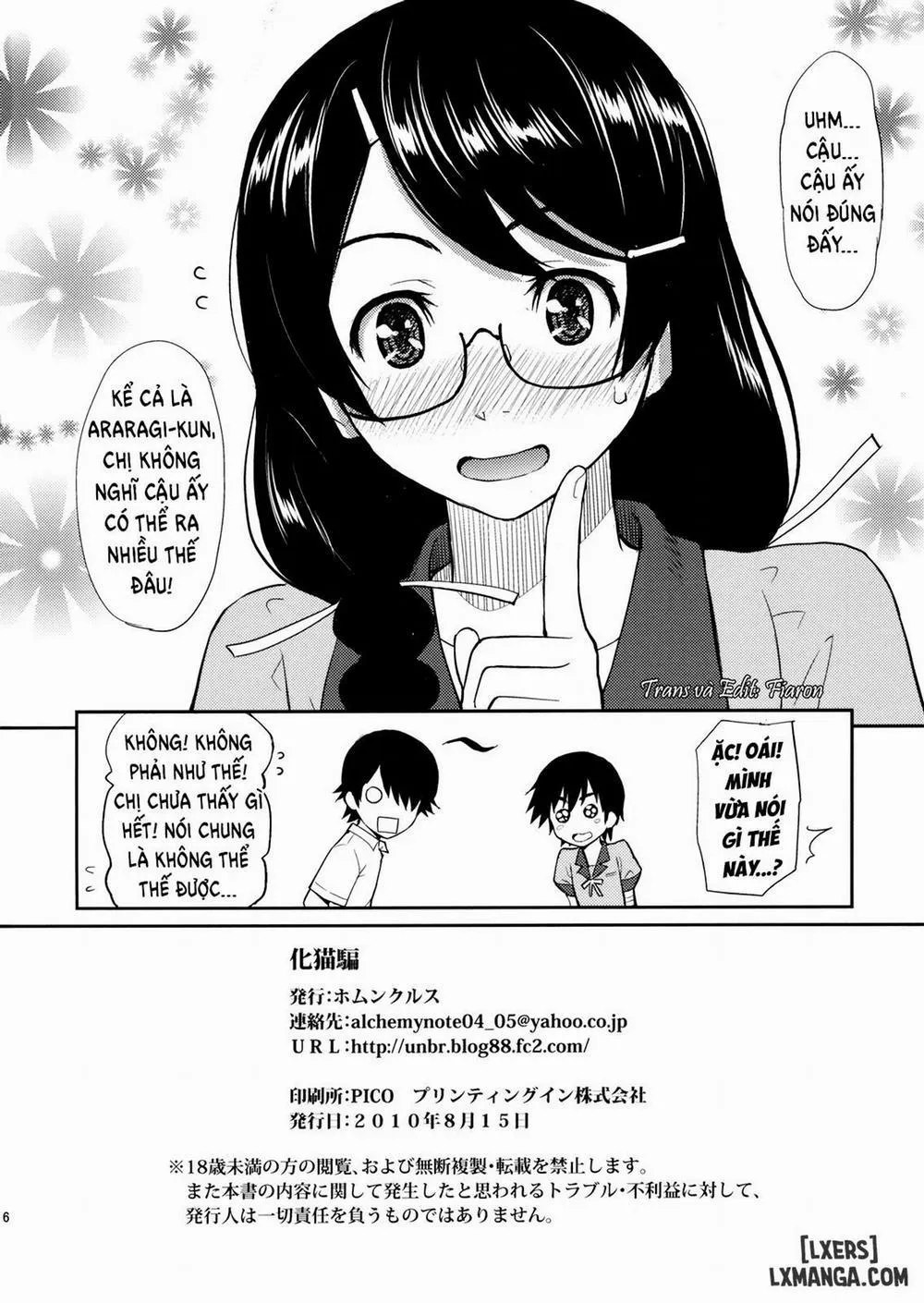 HentaiVN.net - Ảnh 26 - Bakenekogatari - Chap 1