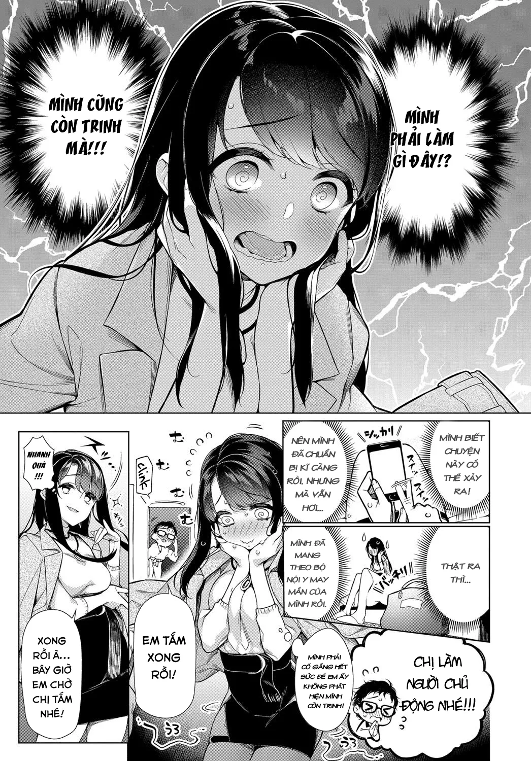 HentaiVN.net - Ảnh 4 - Leave It to Miss Otome [Otome ni Omakasex;乙女に♡お任せックス] - Chap 1