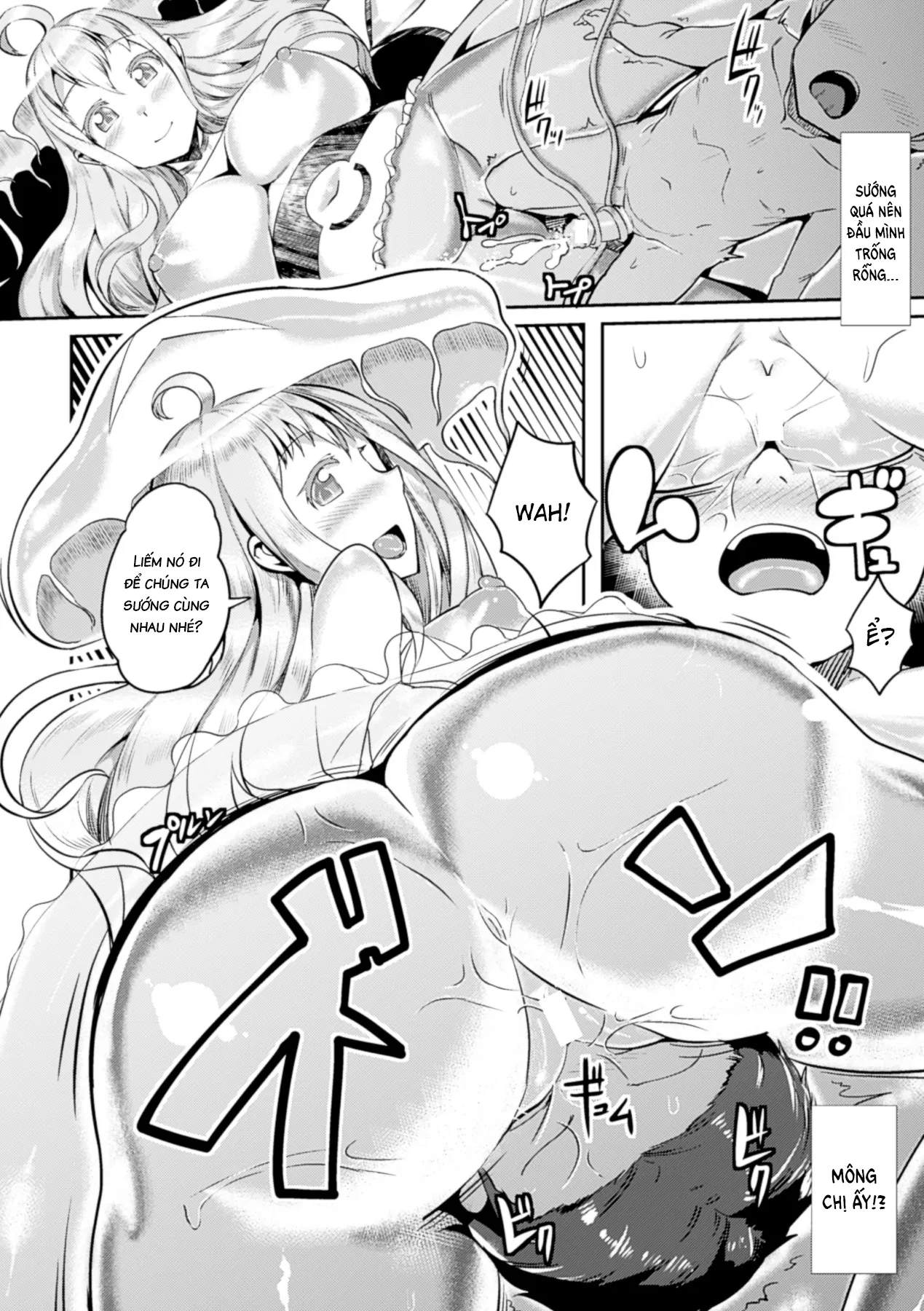 HentaiVN.net - Ảnh 13 - Người tình dưới biển sâu [Kurage no Onee-san] - Chap 1