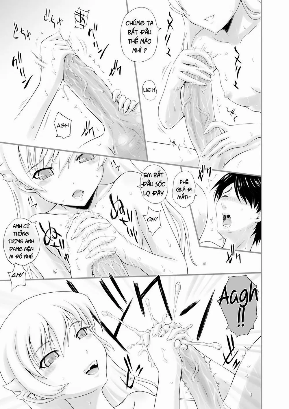 HentaiVN.net - Ảnh 13 - Kyuuketsu Monogatari (Bakemonogatari) - Chap 1
