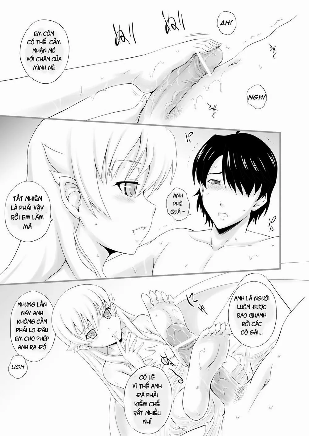 HentaiVN.net - Ảnh 7 - Kyuuketsu Monogatari (Bakemonogatari) - Chap 1