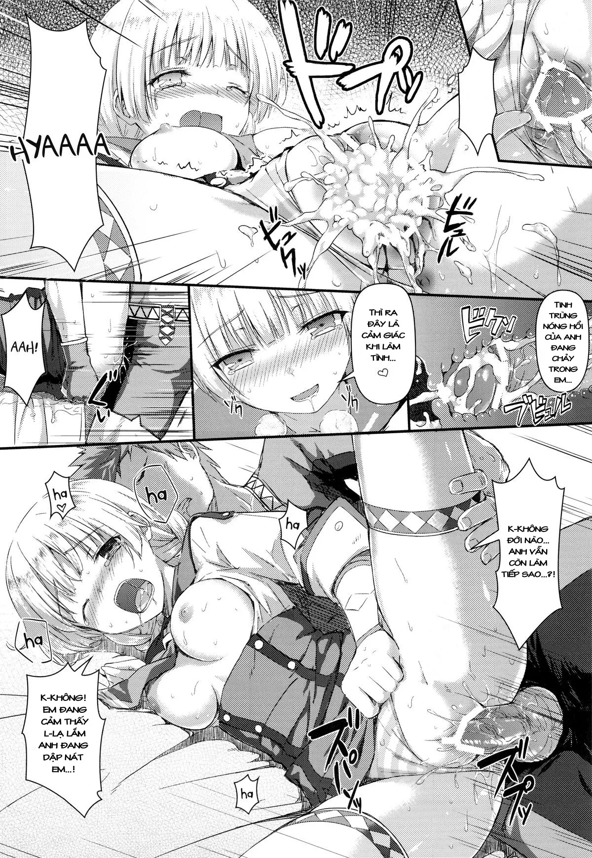 HentaiVN.net - Ảnh 11 - Kinkyuu Quest [Monster Hunter] - Chap 1