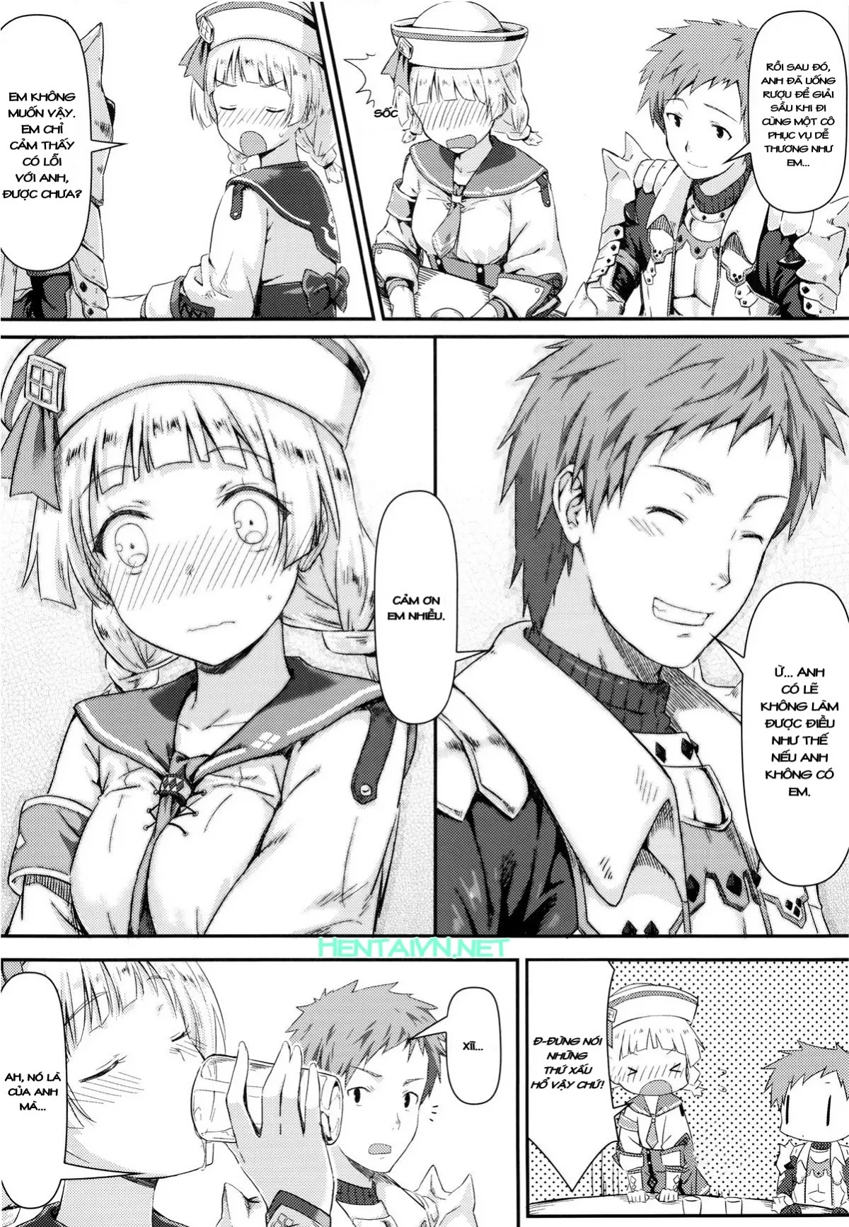 HentaiVN.net - Ảnh 5 - Kinkyuu Quest [Monster Hunter] - Chap 2