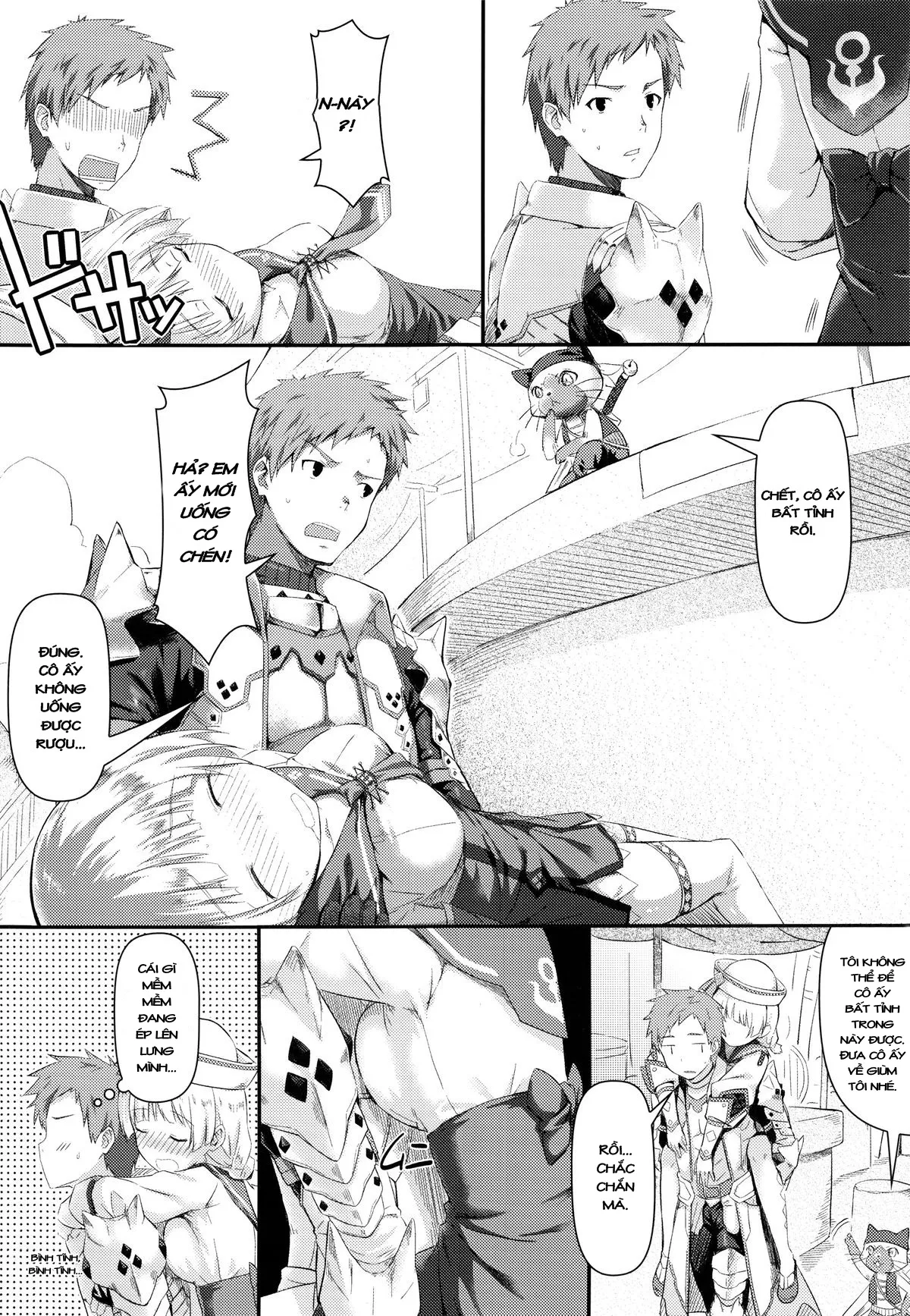HentaiVN.net - Ảnh 6 - Kinkyuu Quest [Monster Hunter] - Chap 2